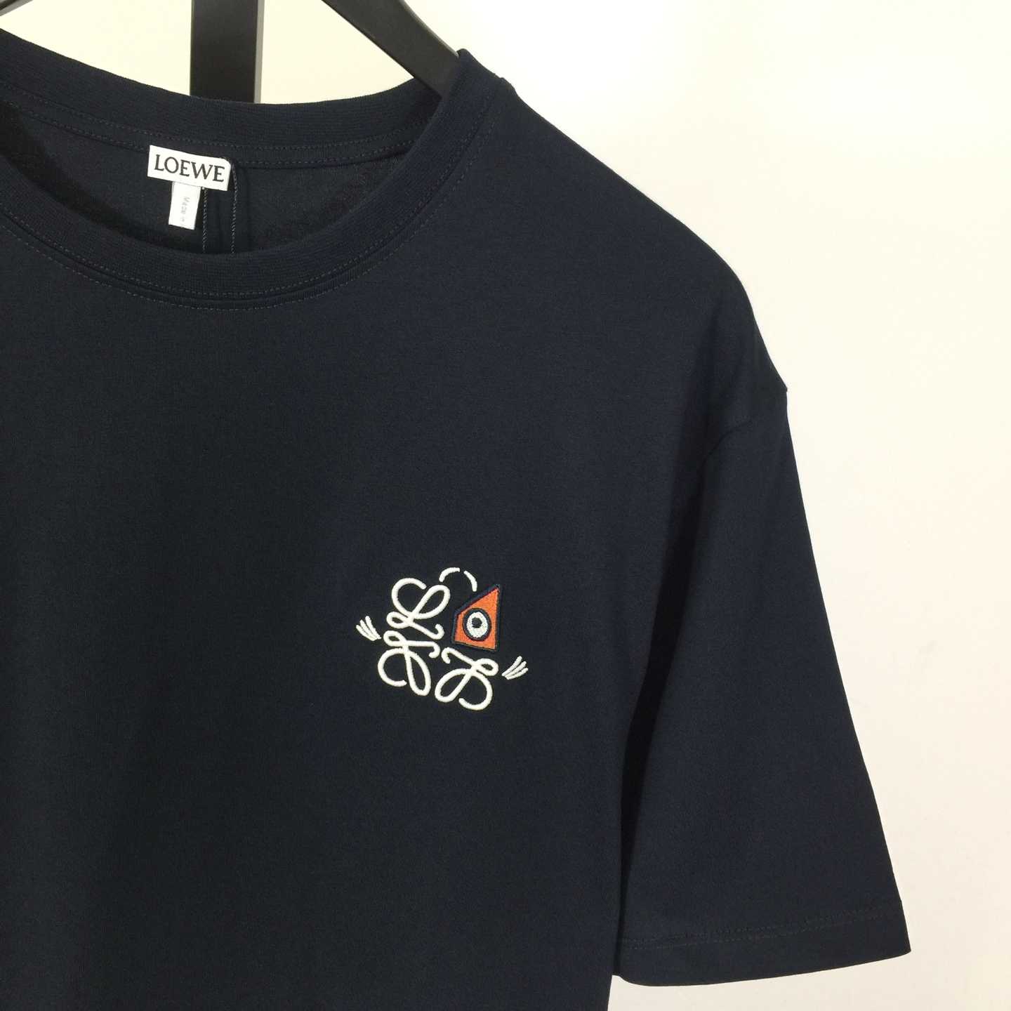 Loewe Loose Fit T-shirt In Cotton - FashionPlug