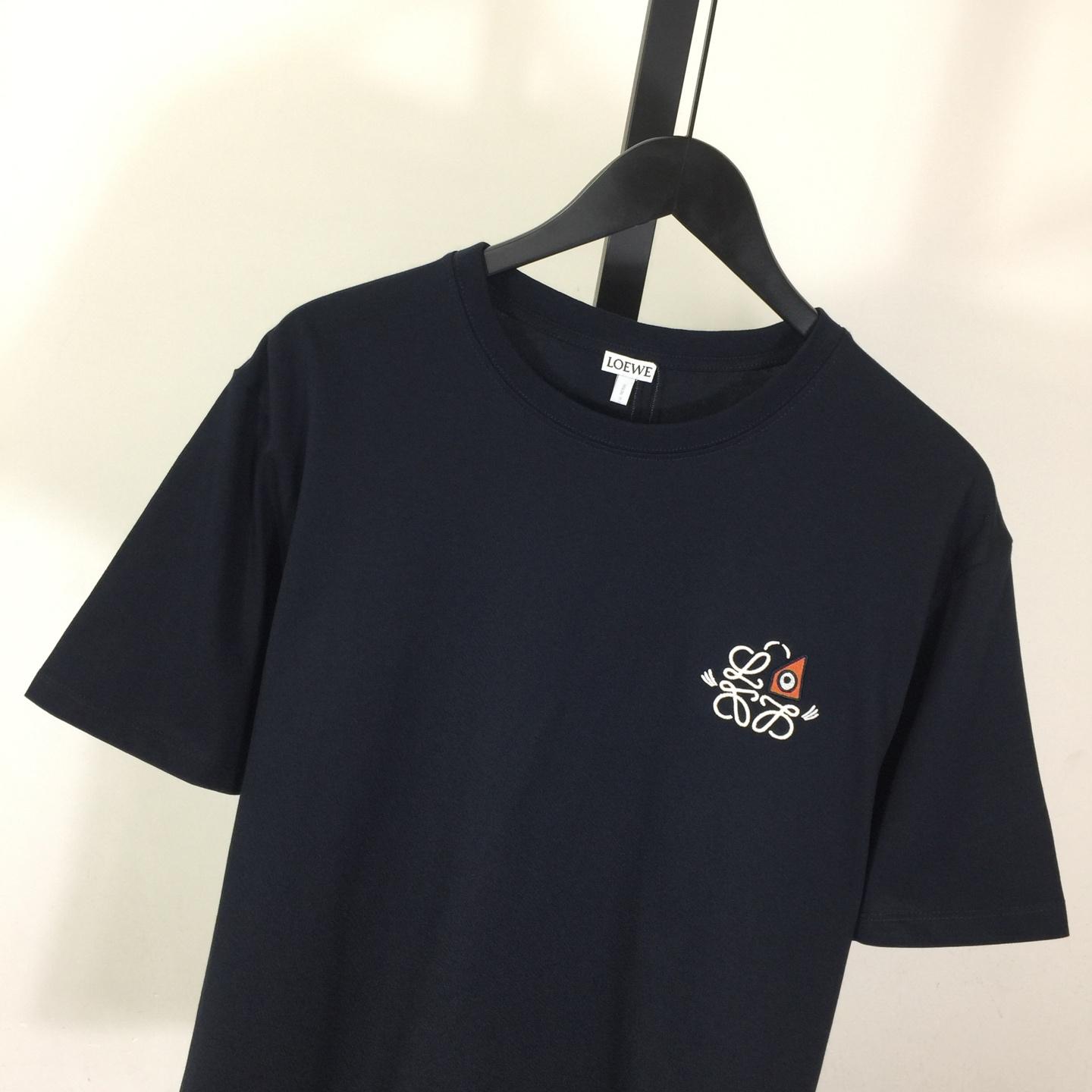 Loewe Loose Fit T-shirt In Cotton - FashionPlug