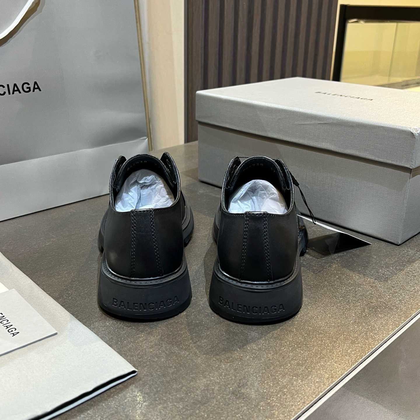 Balenciaga Truck Derby in black soft bullskin - FashionPlug