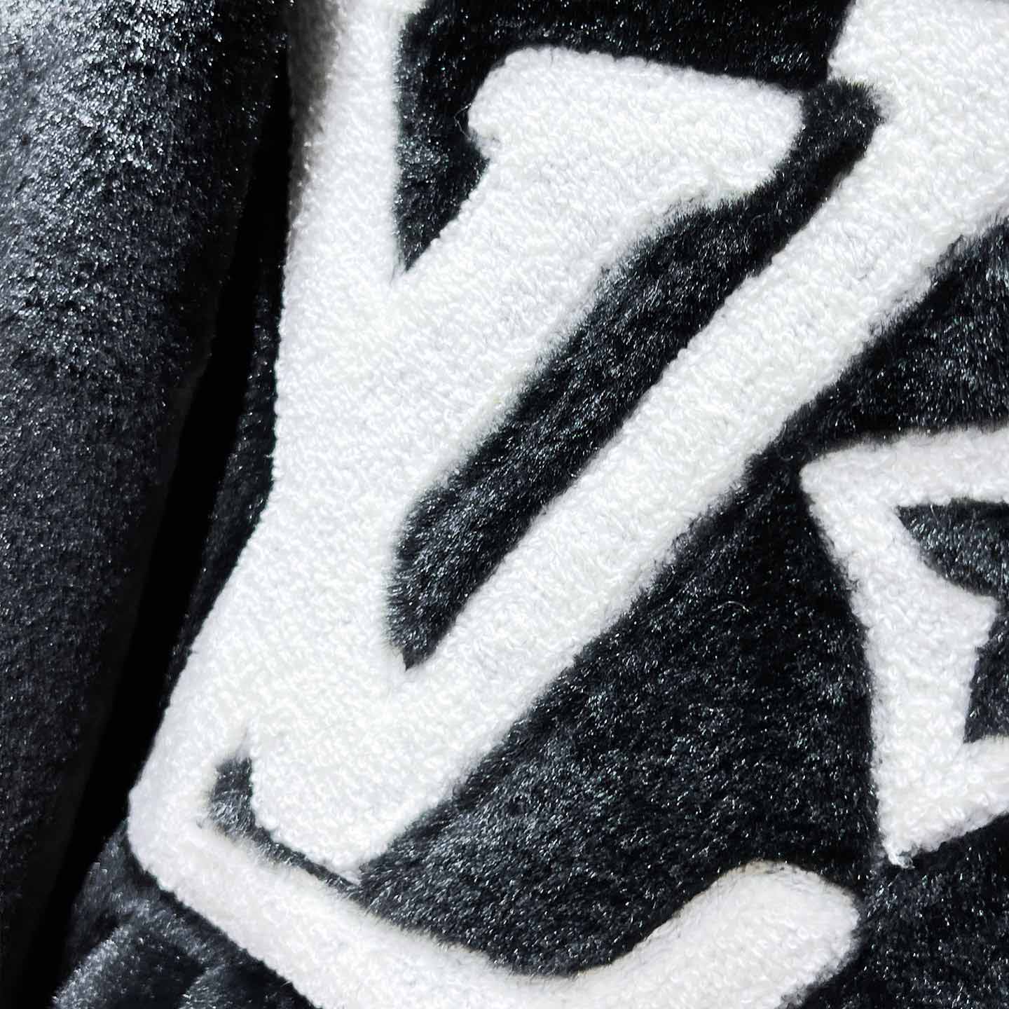 Louis Vuitton Mink Bomber  - FashionPlug