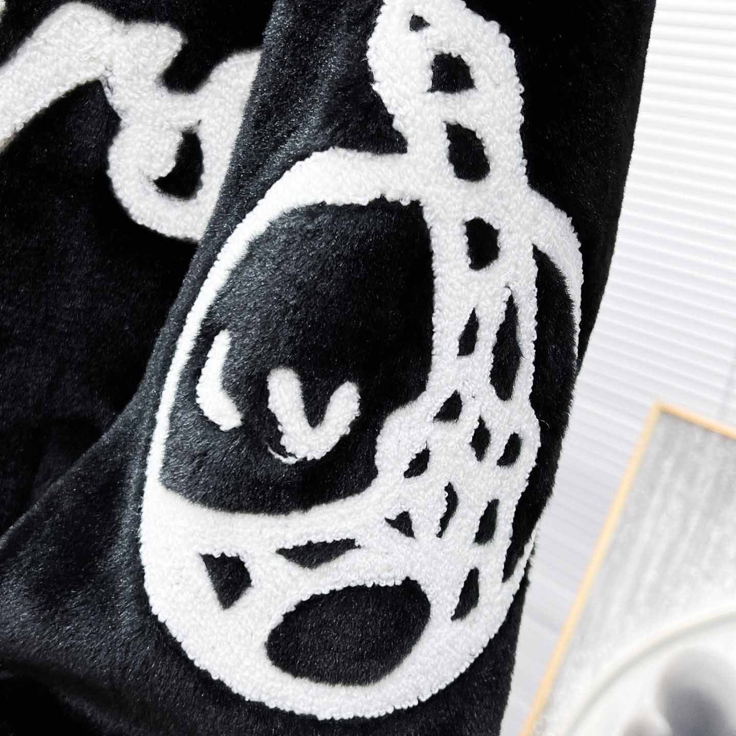 Louis Vuitton Mink Bomber  - FashionPlug