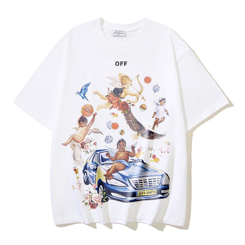 Off-White Fresco Arrow T-Shirt In White - FashionPlug