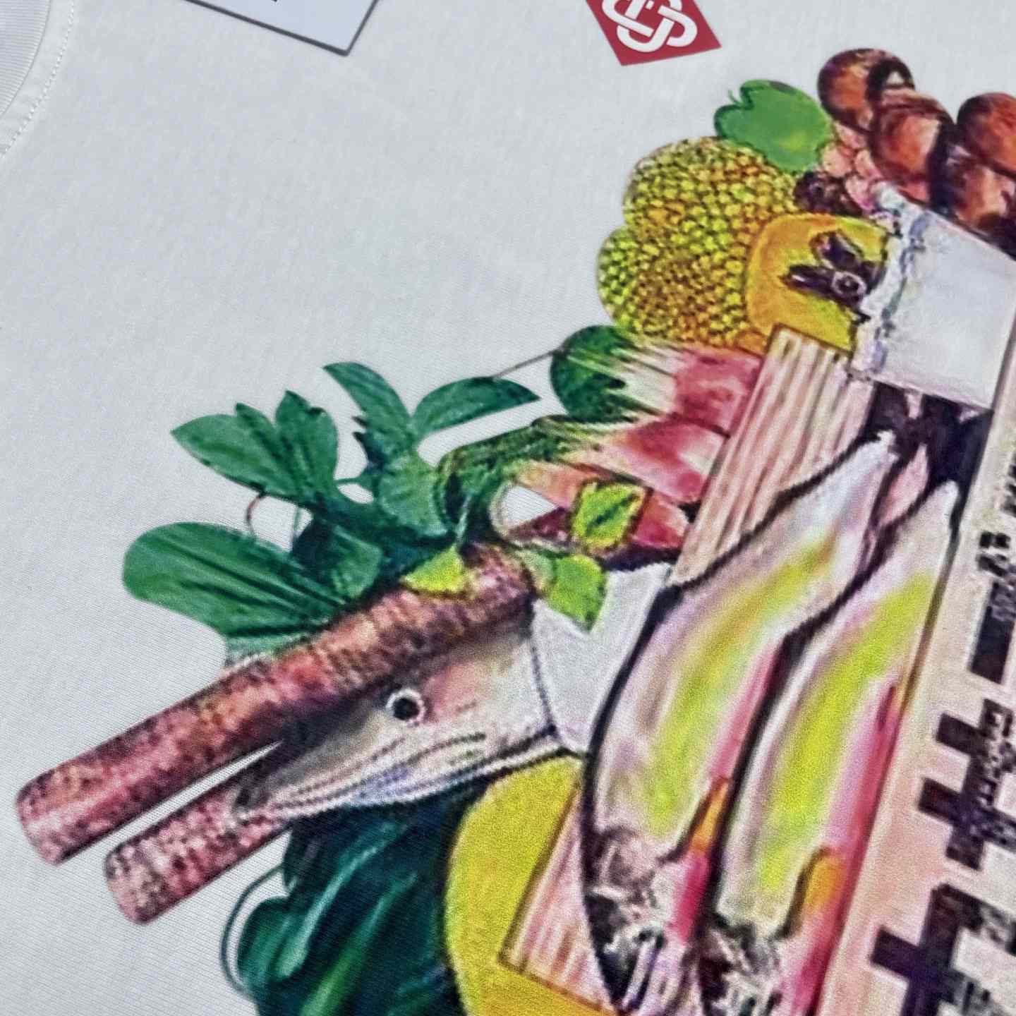 Casablanca Graphic-print Cotton T-shirt    C1100 - FashionPlug