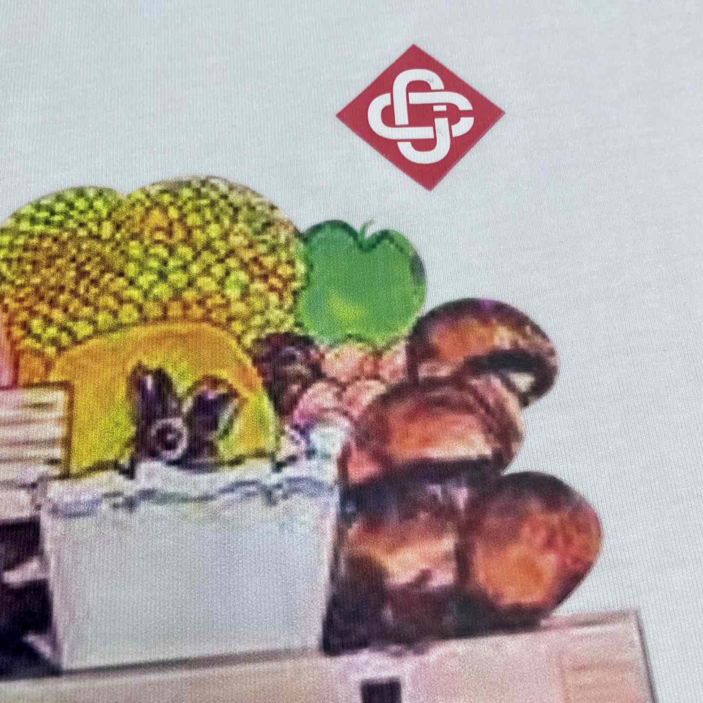 Casablanca Graphic-print Cotton T-shirt    C1100 - FashionPlug