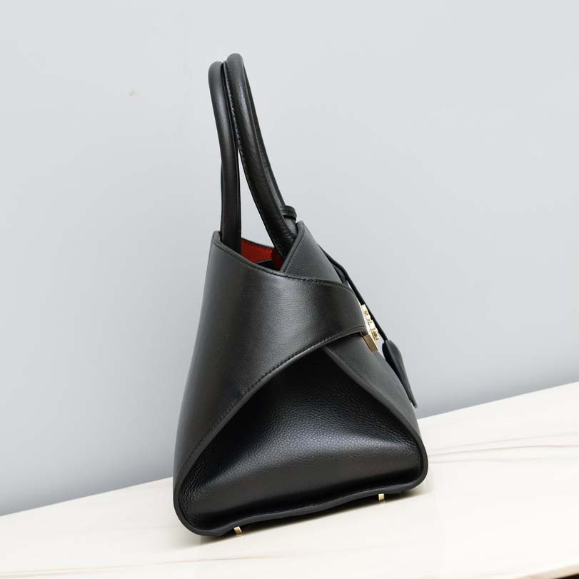 Ferragamo Hug Bicolor Handbag - FashionPlug