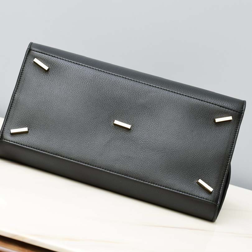 Ferragamo Hug Bicolor Handbag - FashionPlug