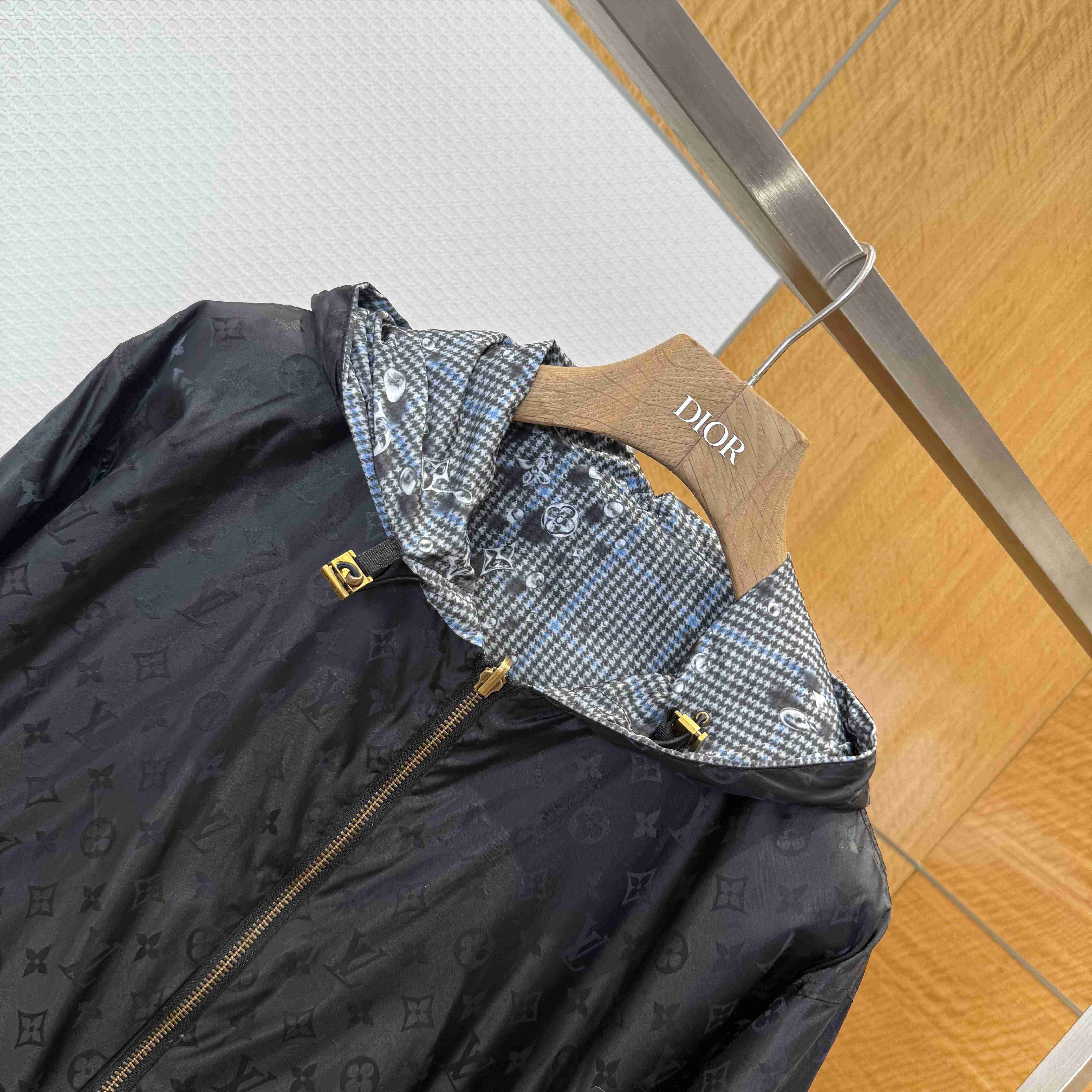 Louis Vuitton Monogram Reversible Windbreaker   1AJBF8 - FashionPlug