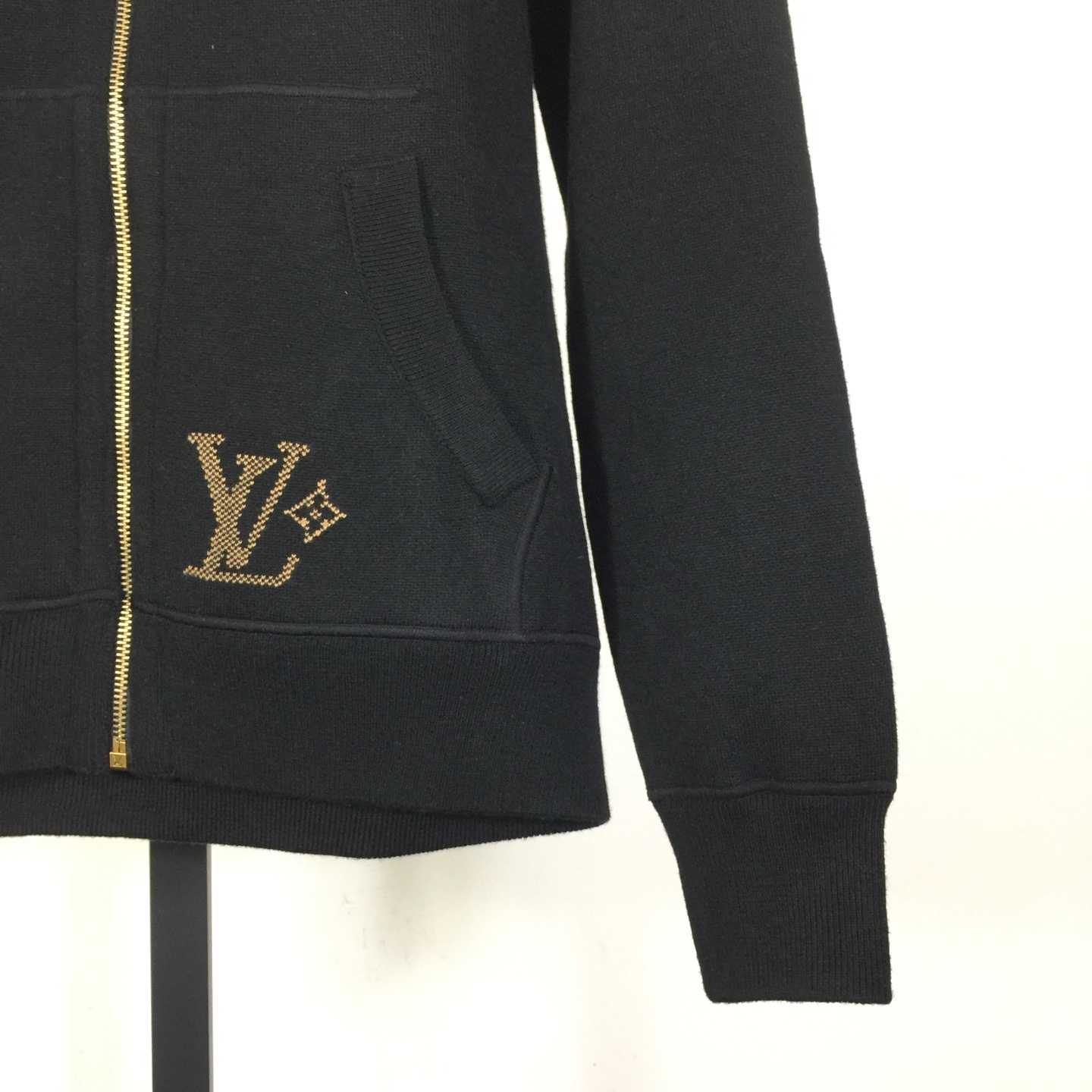 Louis Vuitton Monogram Reversible Double Face Hooded Blouson   1AJBXM - FashionPlug