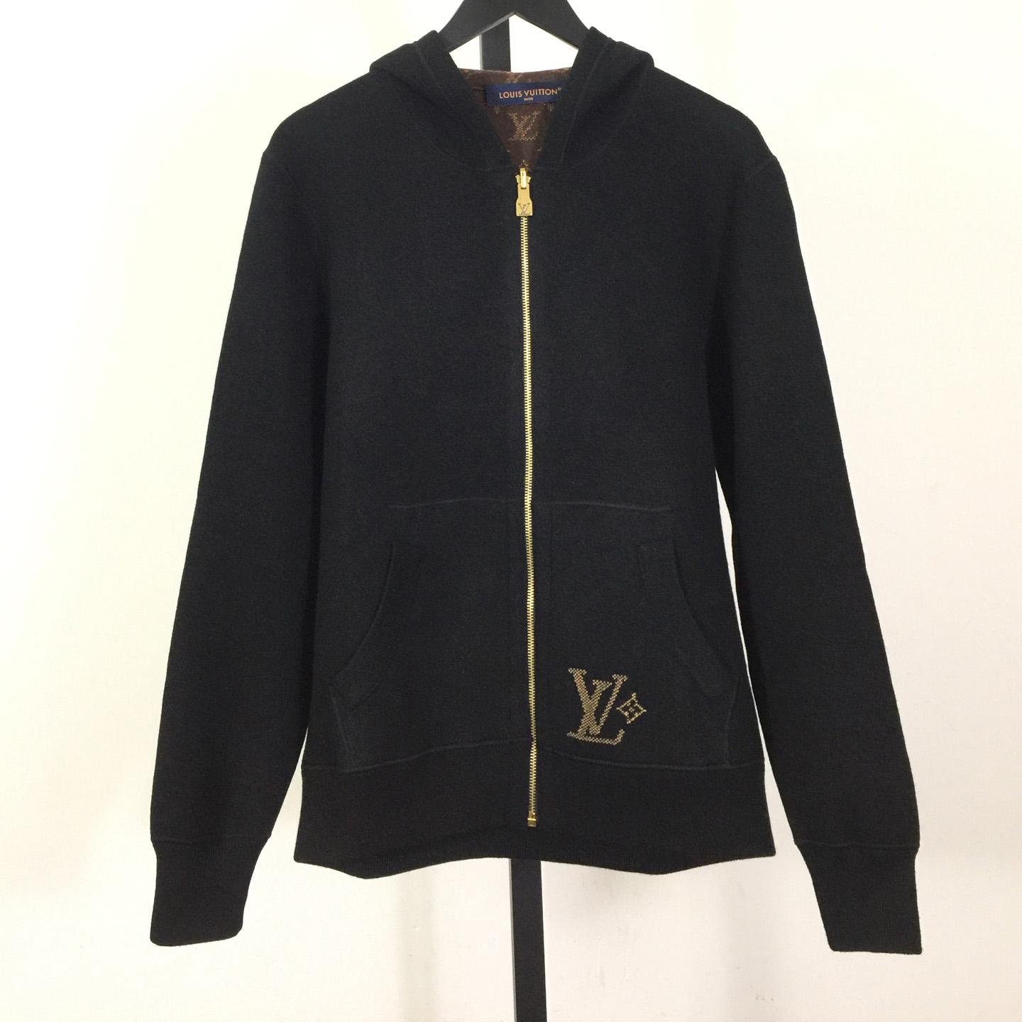 Louis Vuitton Monogram Reversible Double Face Hooded Blouson   1AJBXM - FashionPlug