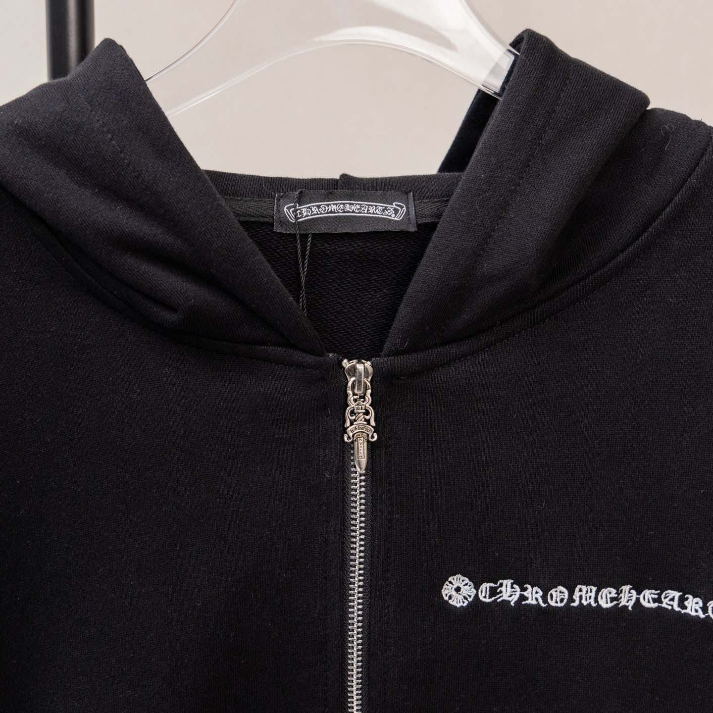 Chrome Hearts Zip Up Hoodie  - FashionPlug