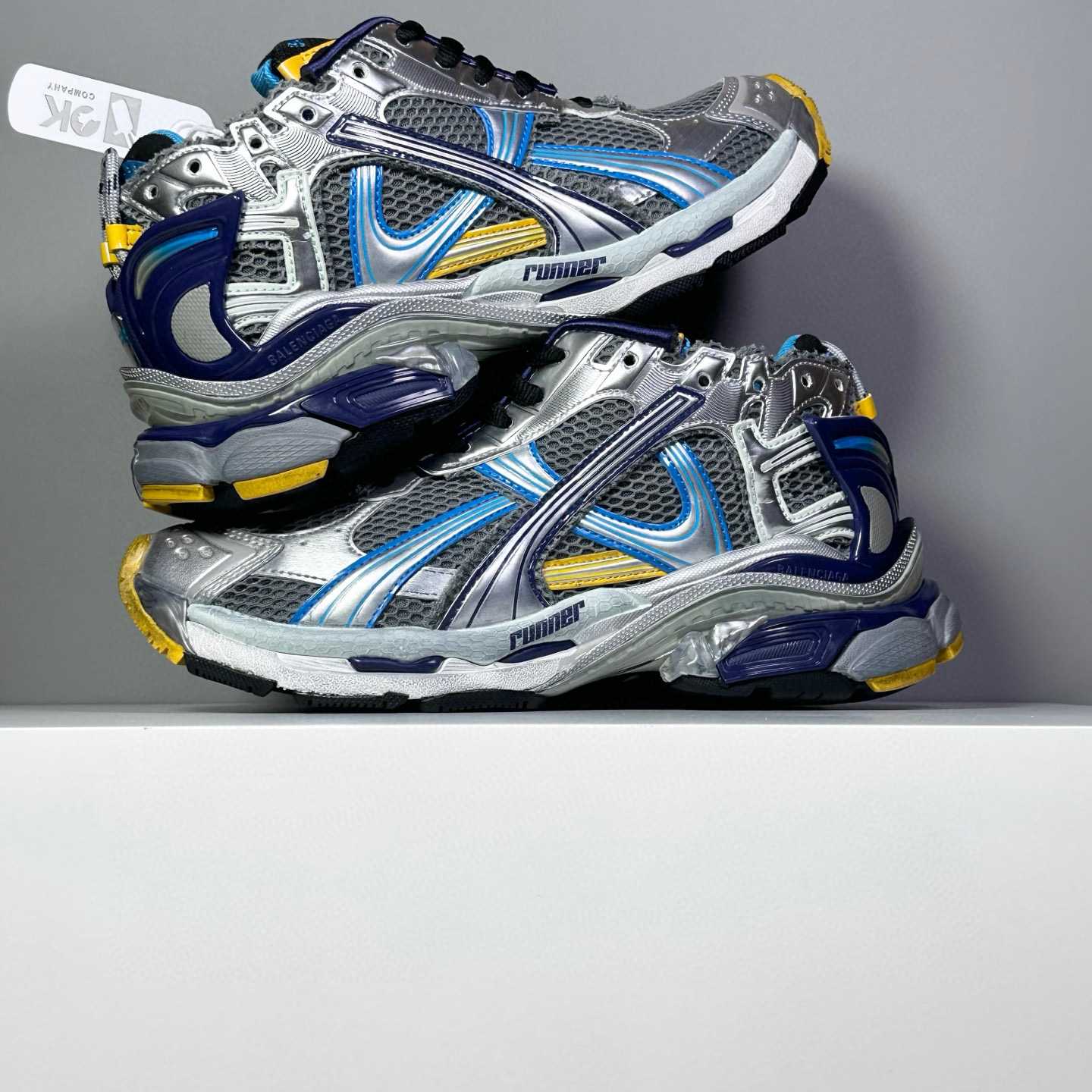 Balenciaga Runner Sneaker In Grey - FashionPlug