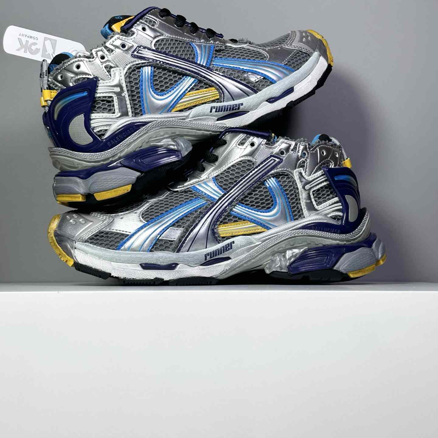 Balenciaga Runner Sneaker In Grey - FashionPlug