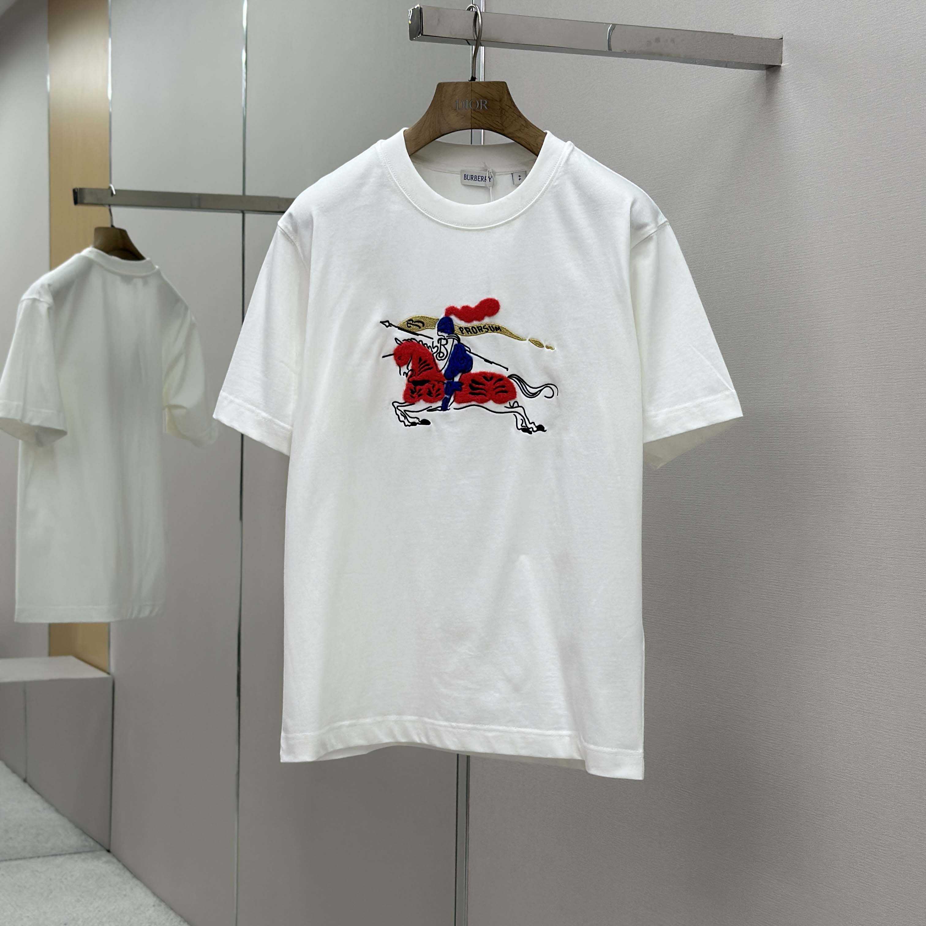 Burberry EKD Cotton T-shirt - FashionPlug