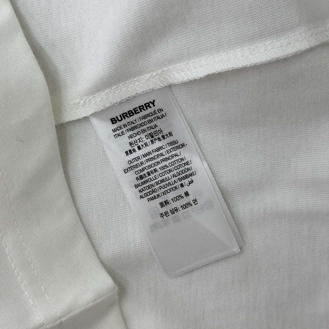 Burberry EKD Cotton T-shirt - FashionPlug