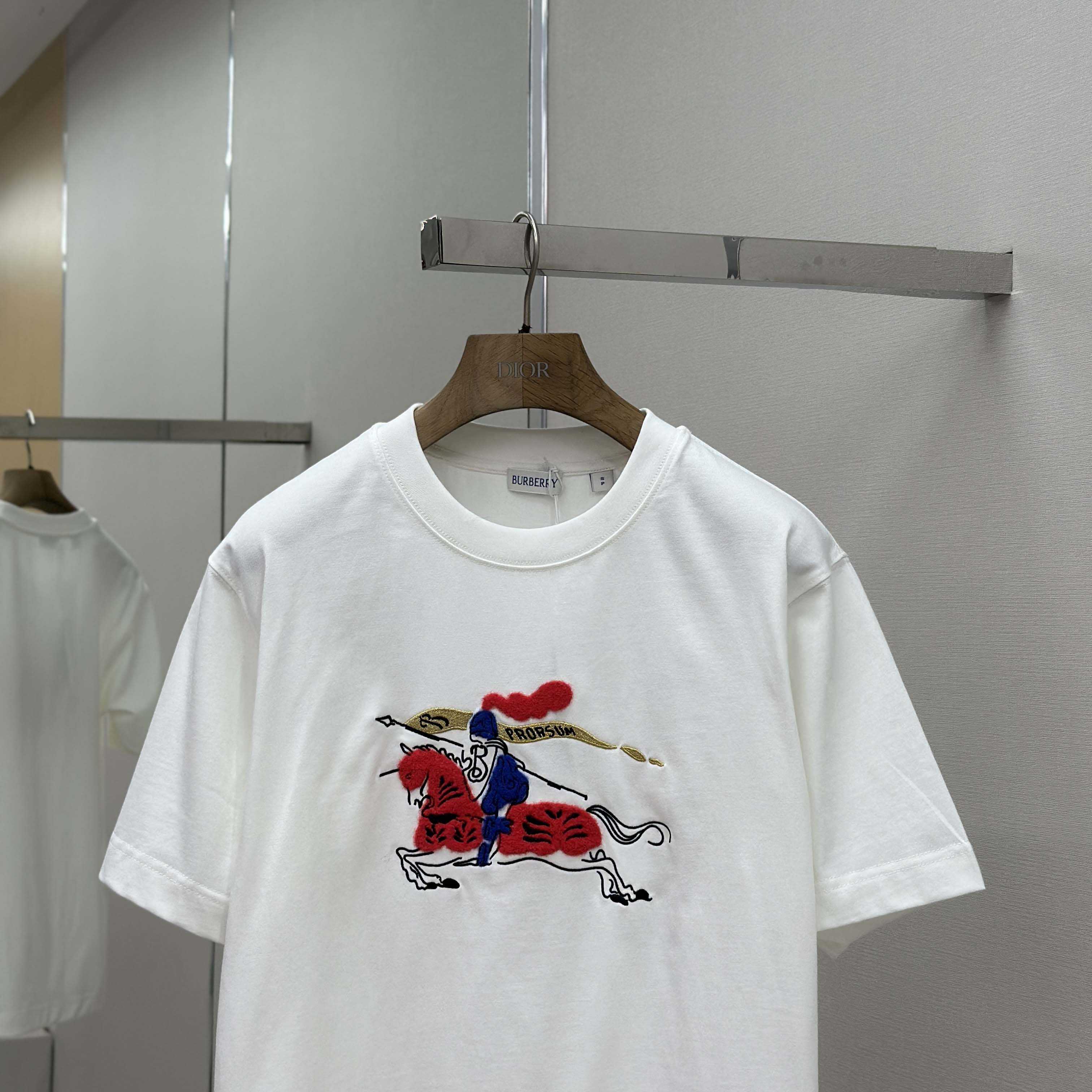 Burberry EKD Cotton T-shirt - FashionPlug