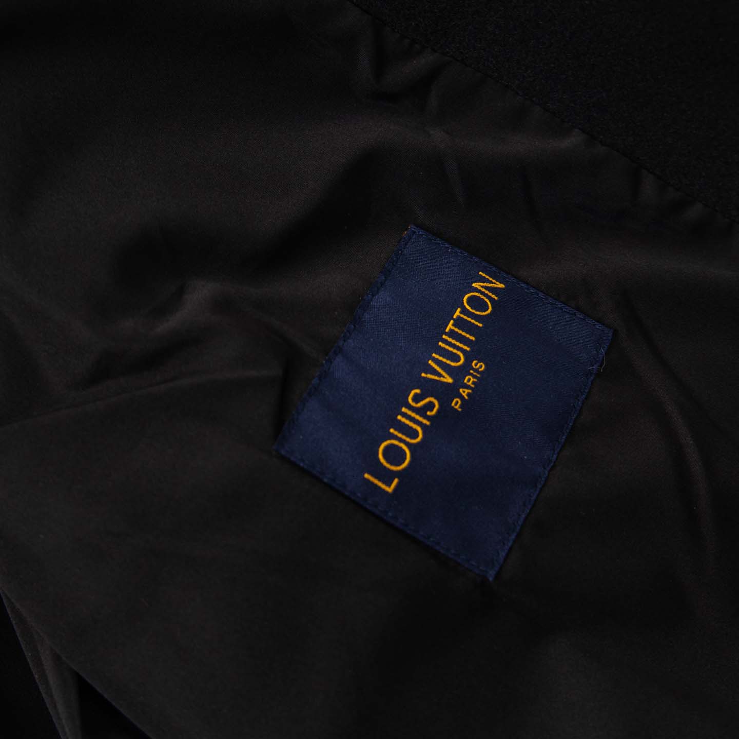  Louis Vuitton Monogram Embossed Leather and Wool Blouson  - FashionPlug