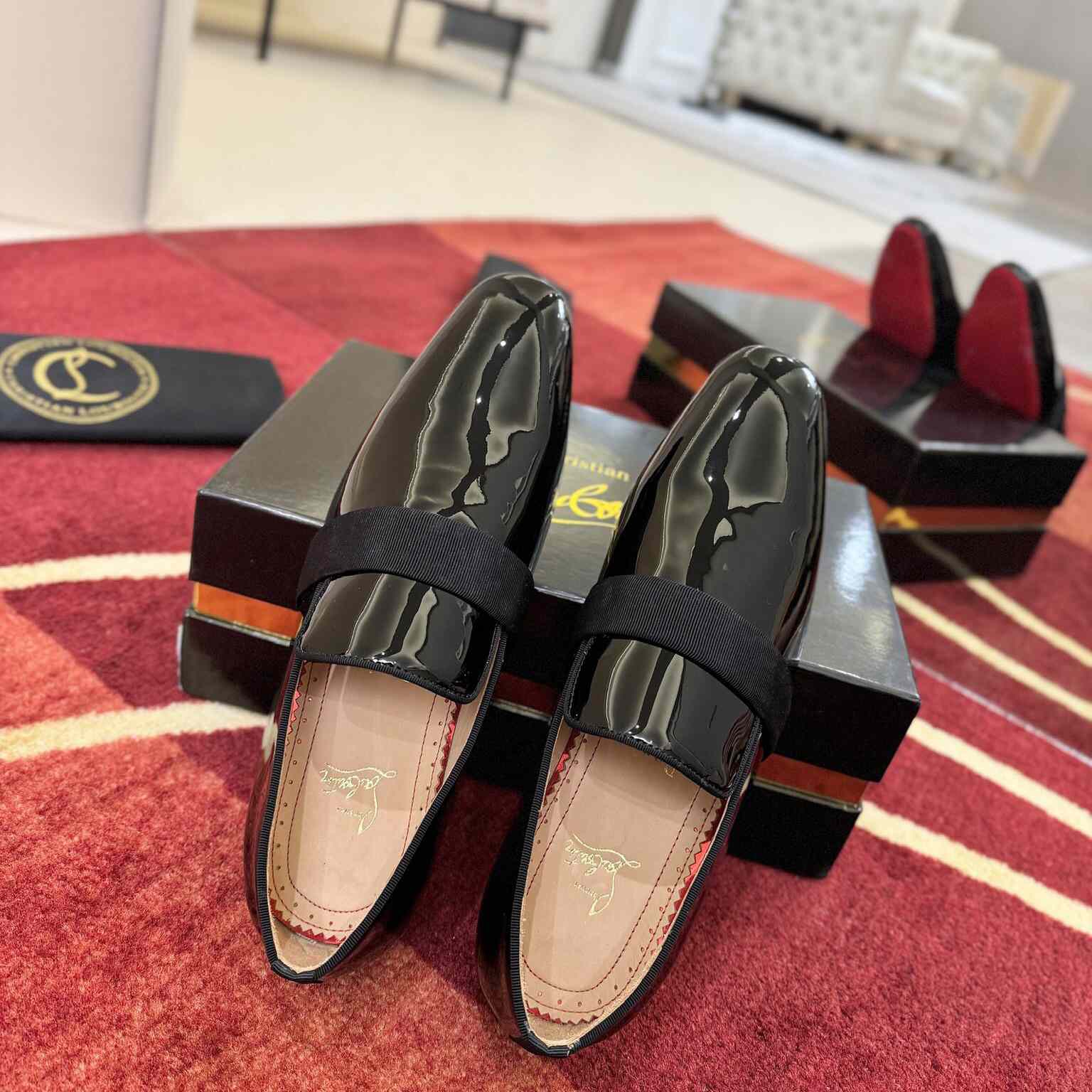 Christian Louboutin Dandydeco Loafers  - FashionPlug