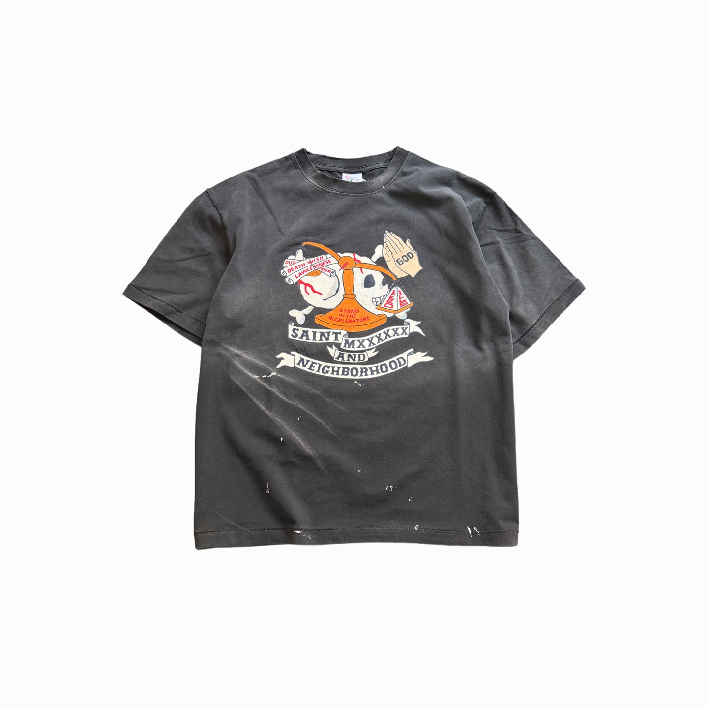 Saint Michael Graphic-print T-shirt - FashionPlug