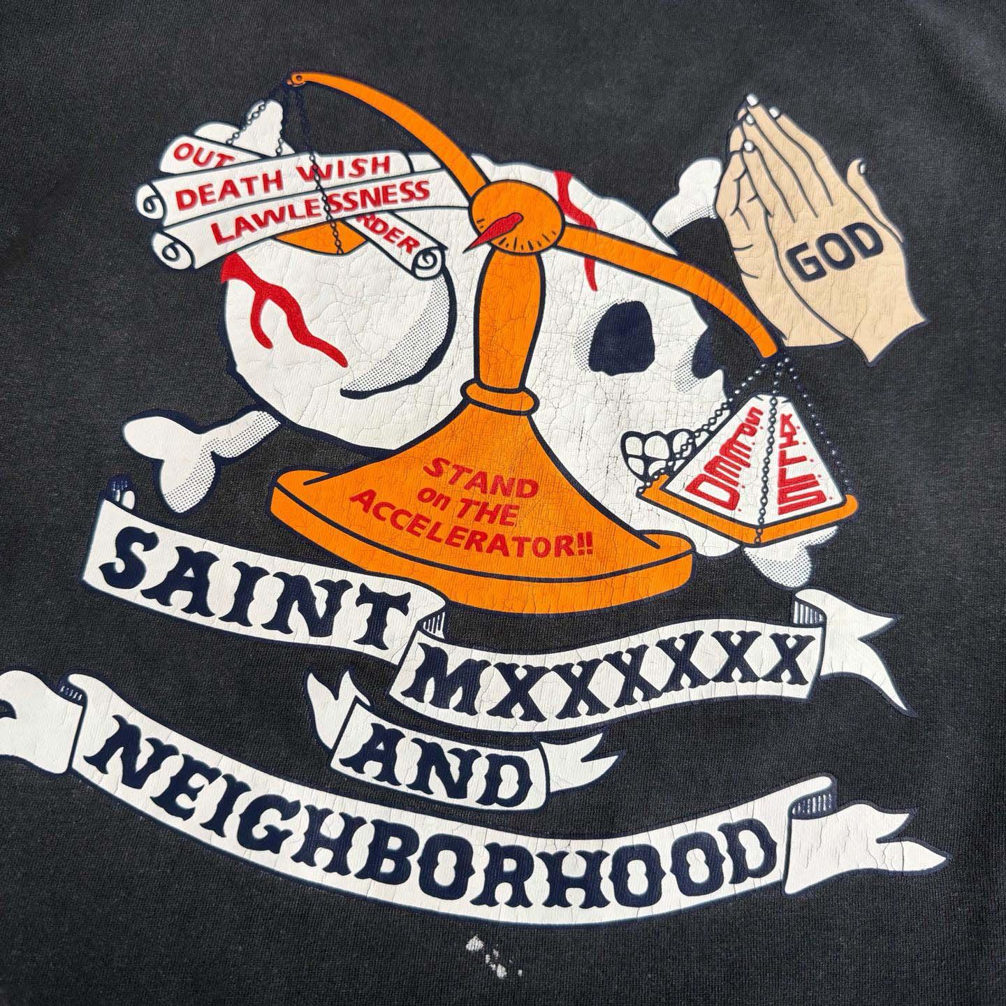 Saint Michael Graphic-print T-shirt - FashionPlug