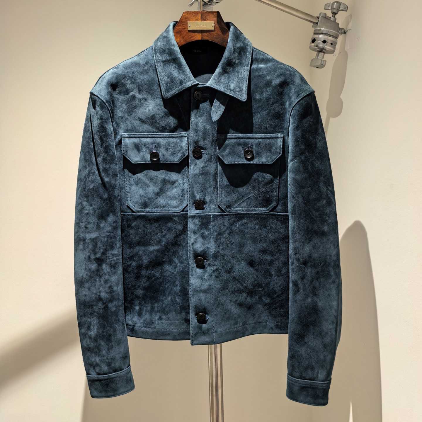 Tom Ford Suede Shirt Jacket - FashionPlug