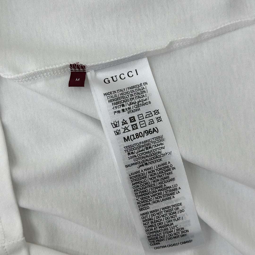 Gucci Cotton Jersey T-shirt With Embroidery - FashionPlug