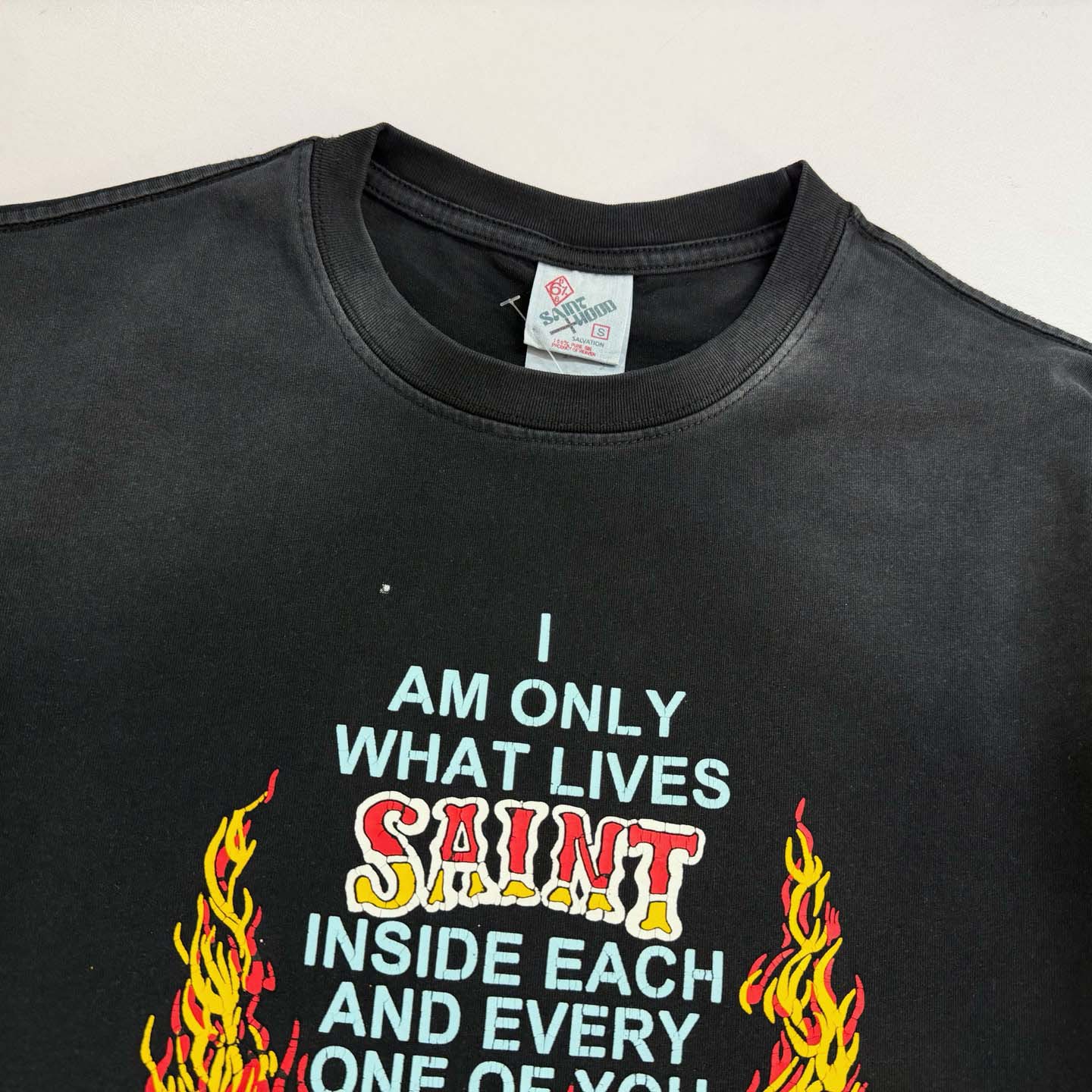 Saint Michael Graphic-print T-shirt - FashionPlug