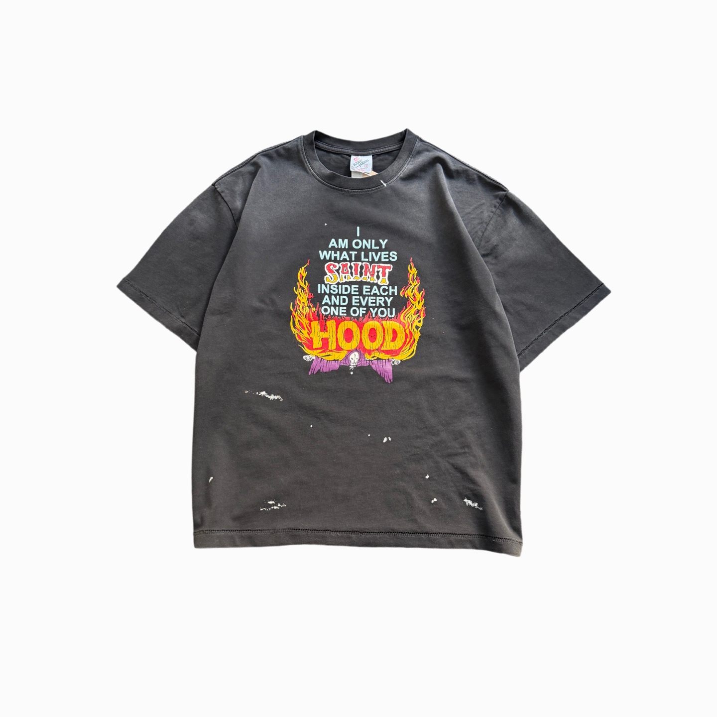 Saint Michael Graphic-print T-shirt - FashionPlug