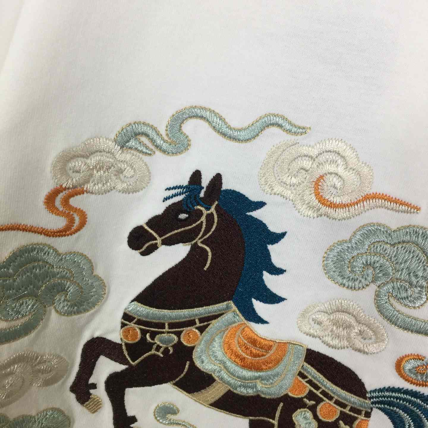 Dior Horse T-Shirt, Relaxed Fit - FashionPlug