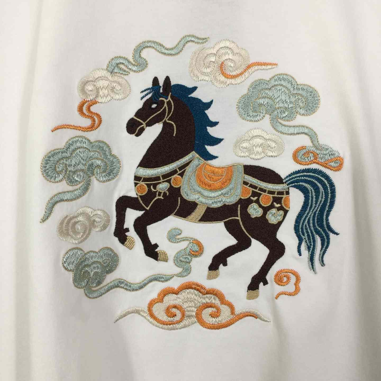Dior Horse T-Shirt, Relaxed Fit - FashionPlug