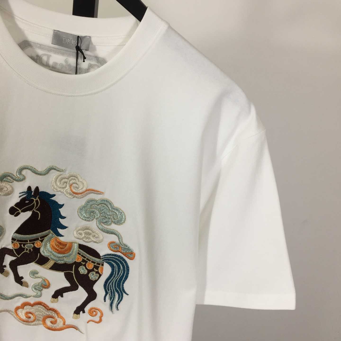 Dior Horse T-Shirt, Relaxed Fit - FashionPlug