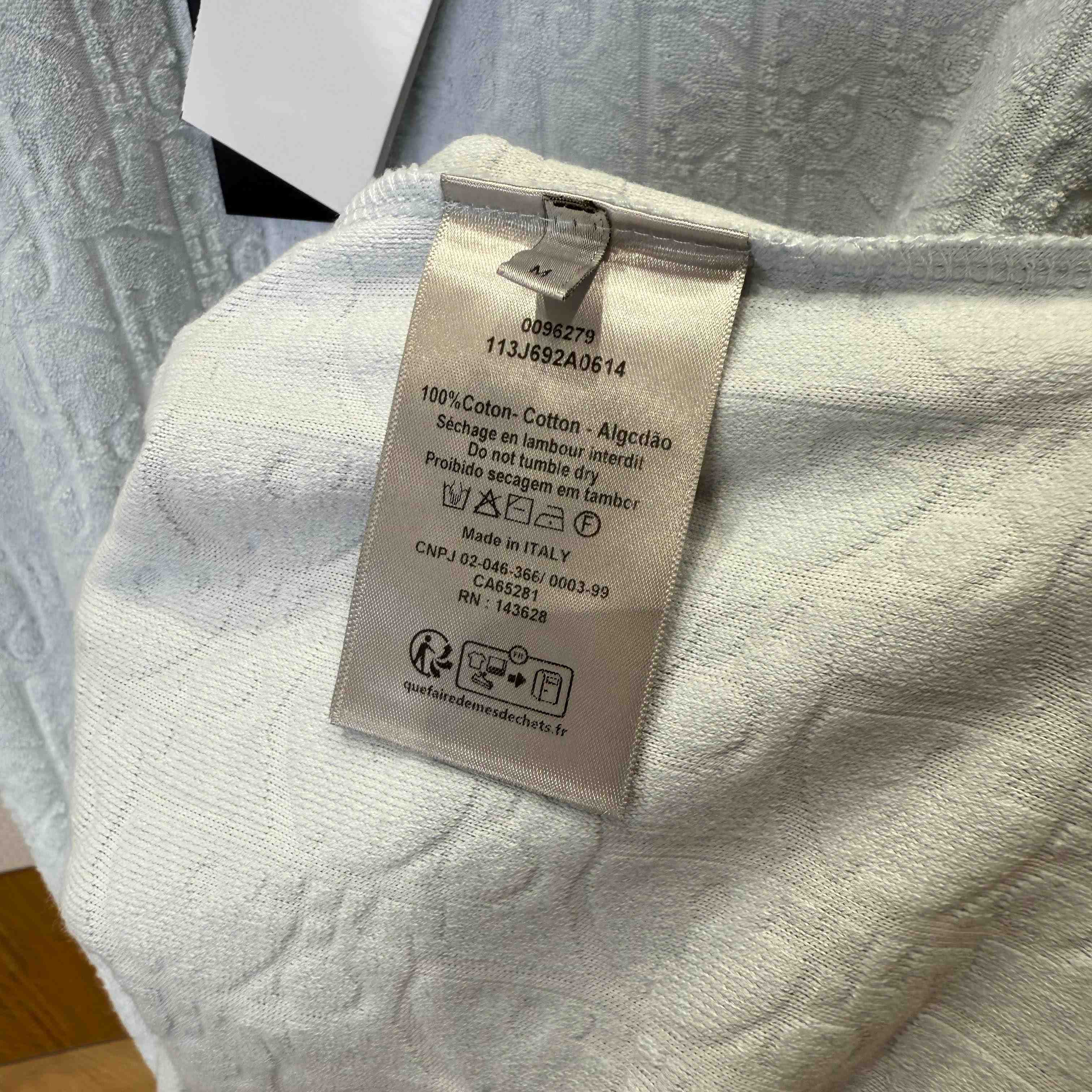 Dior Oblique Cotton T-Shirt  - FashionPlug