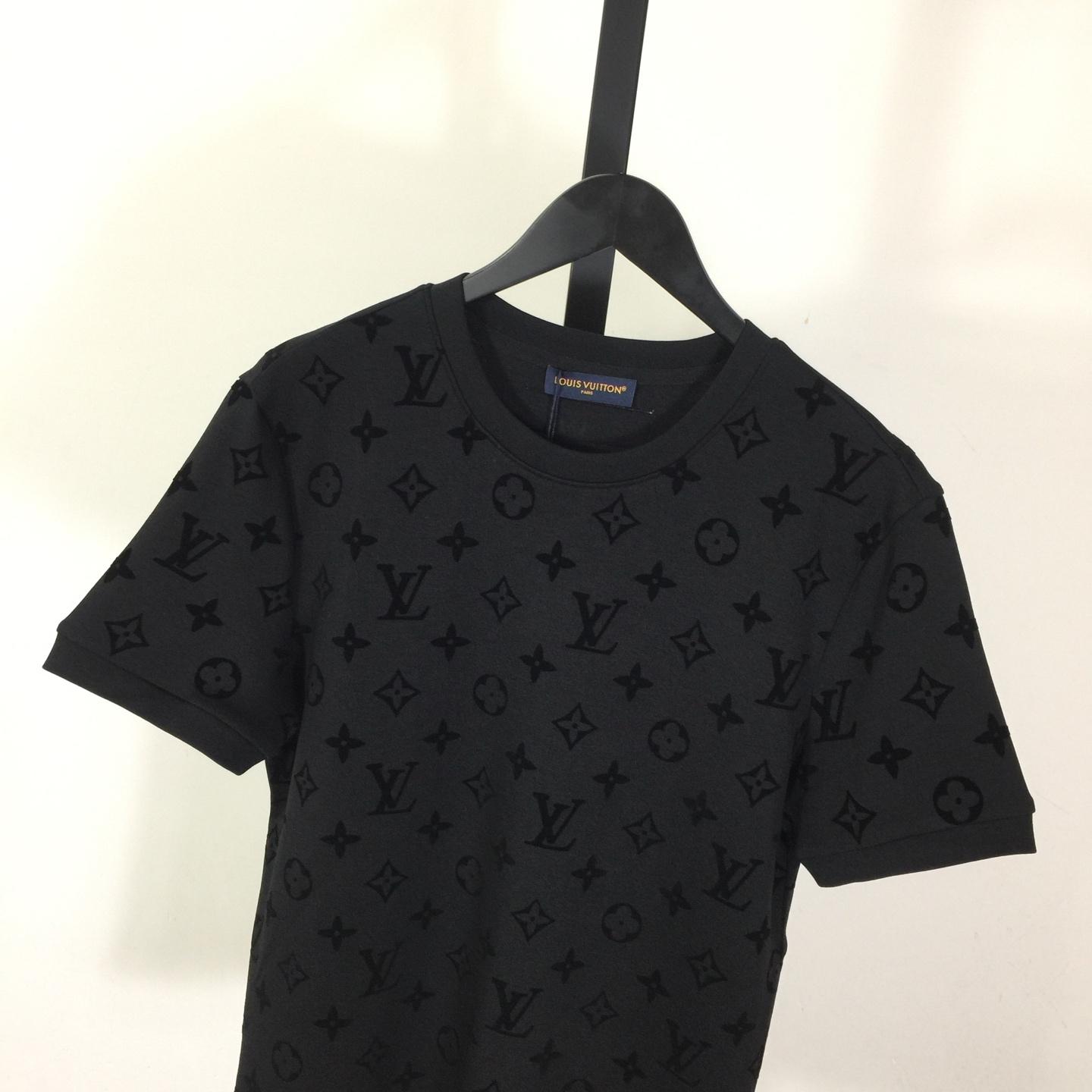 Louis Vuitton Monogram Cotton T-Shirt  - FashionPlug