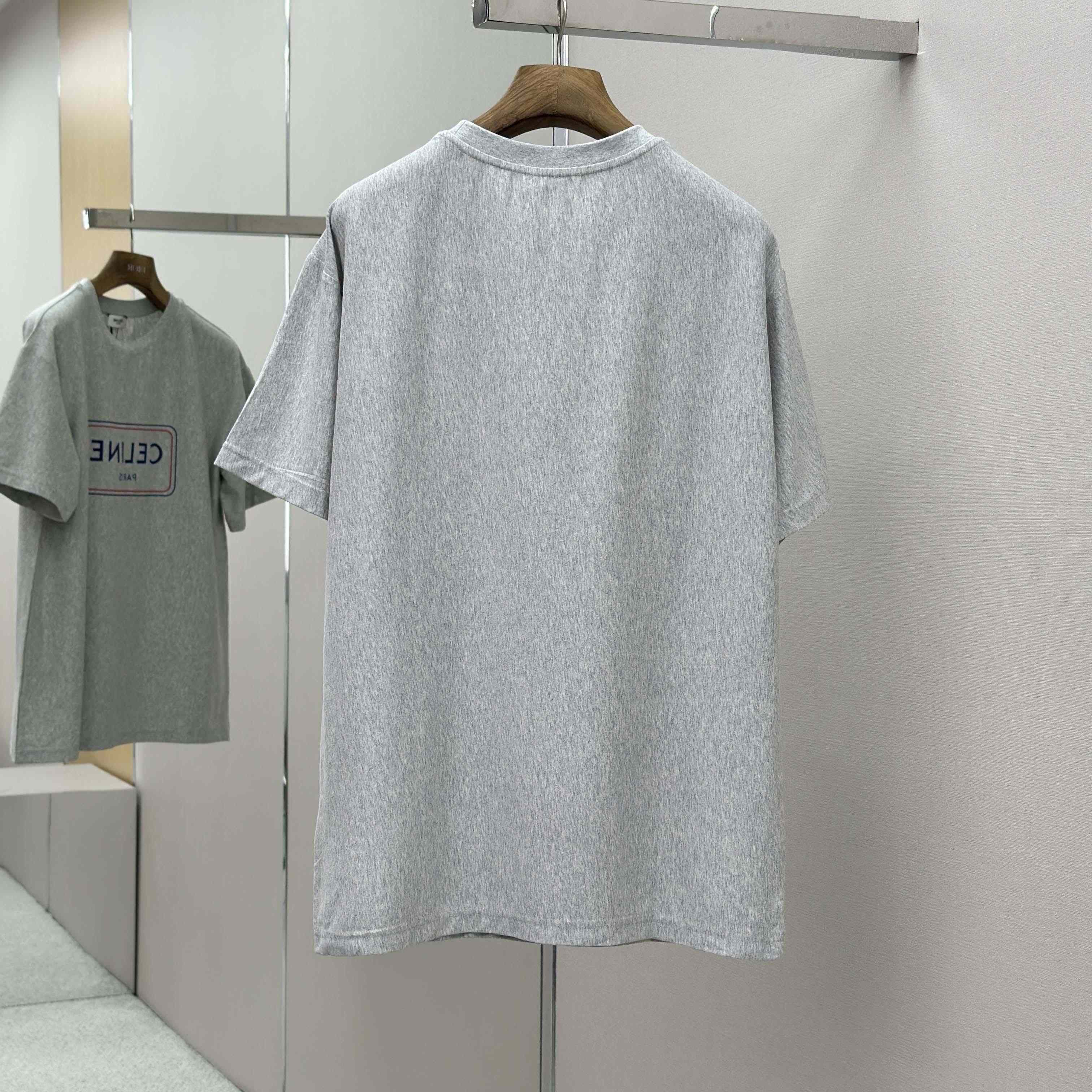 Celine Loose T-shirt In Cotton Jersey - FashionPlug