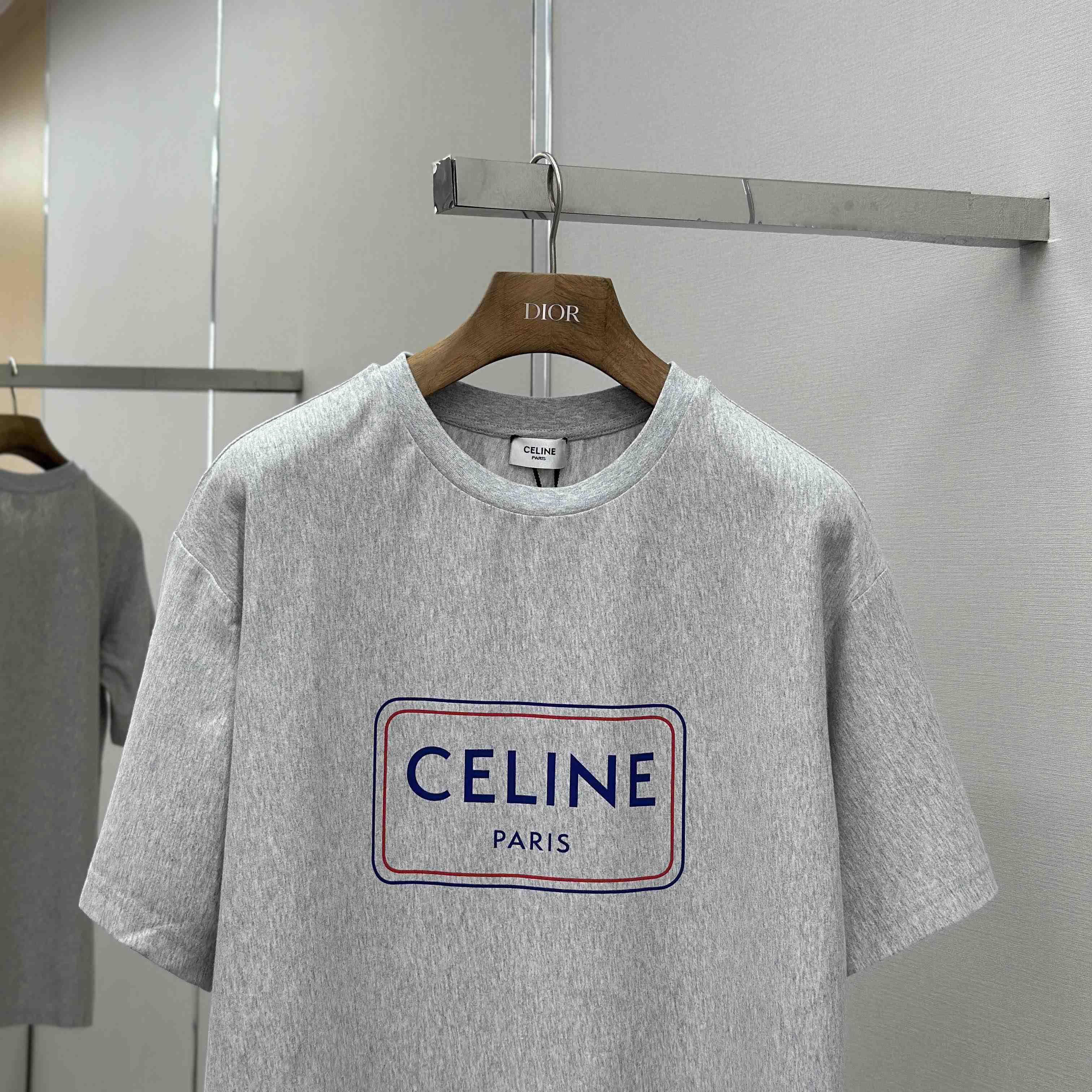 Celine Loose T-shirt In Cotton Jersey - FashionPlug