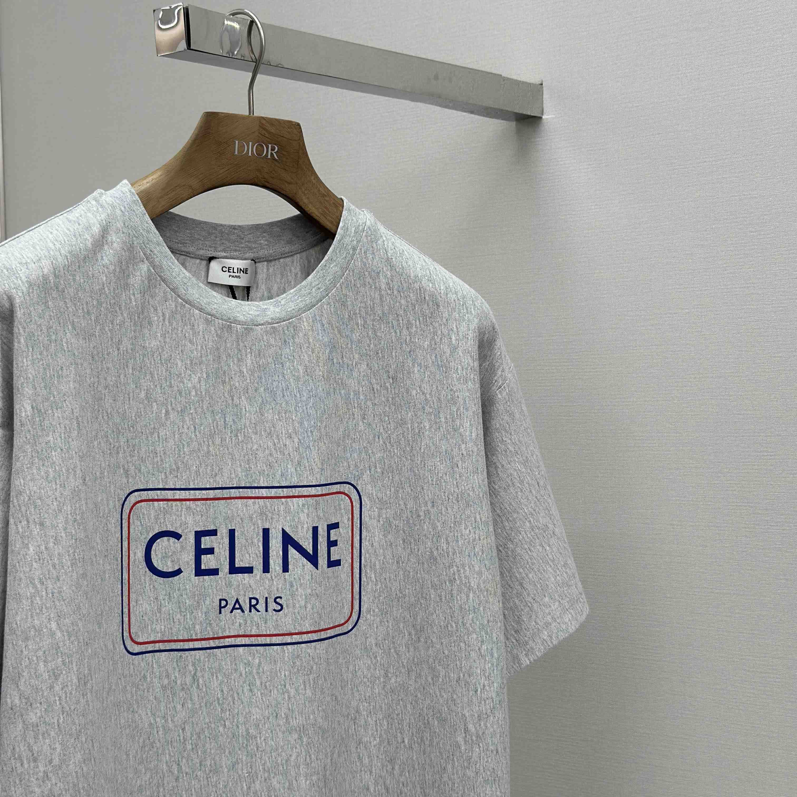 Celine Loose T-shirt In Cotton Jersey - FashionPlug
