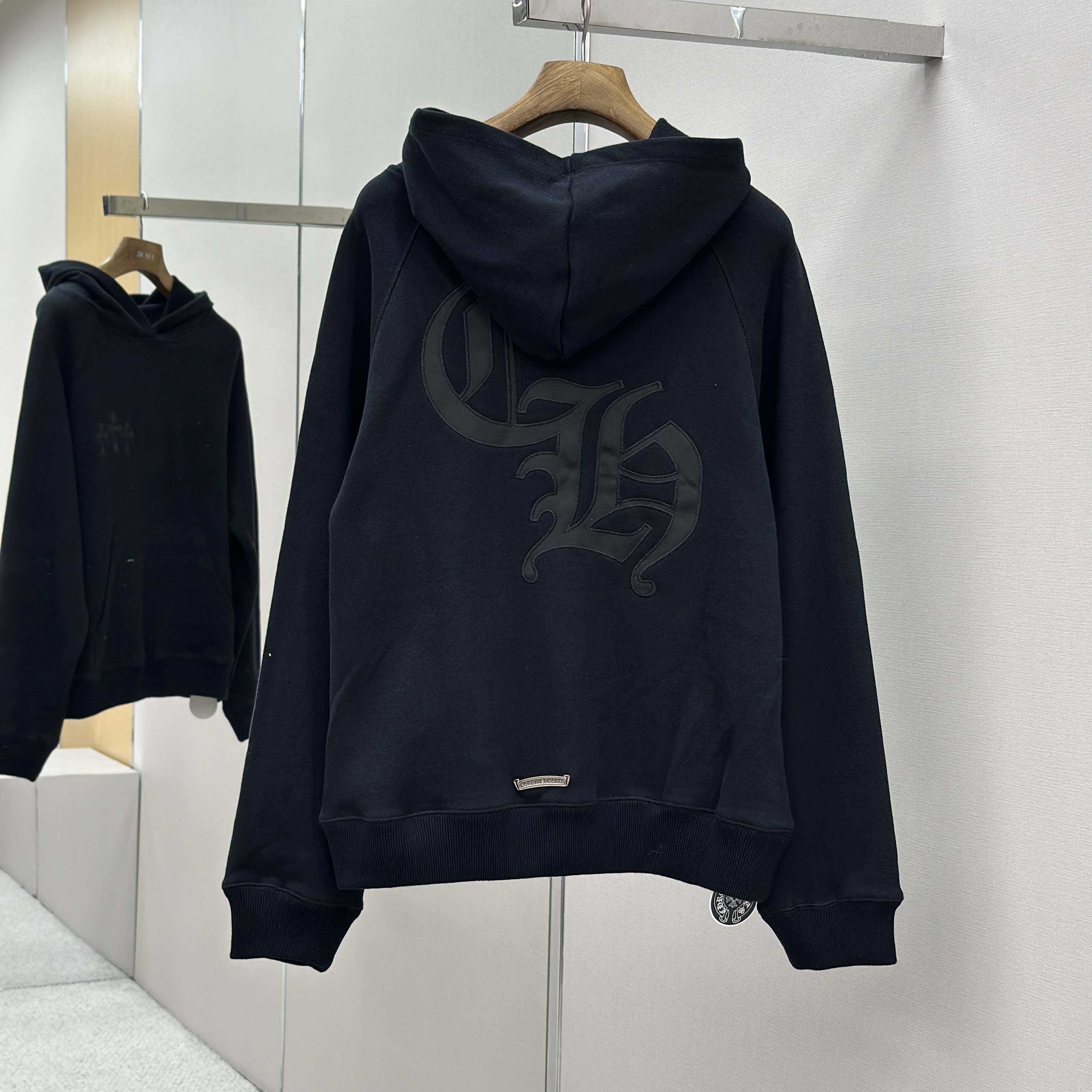 Chrome Heart Cotton Hoodie - FashionPlug