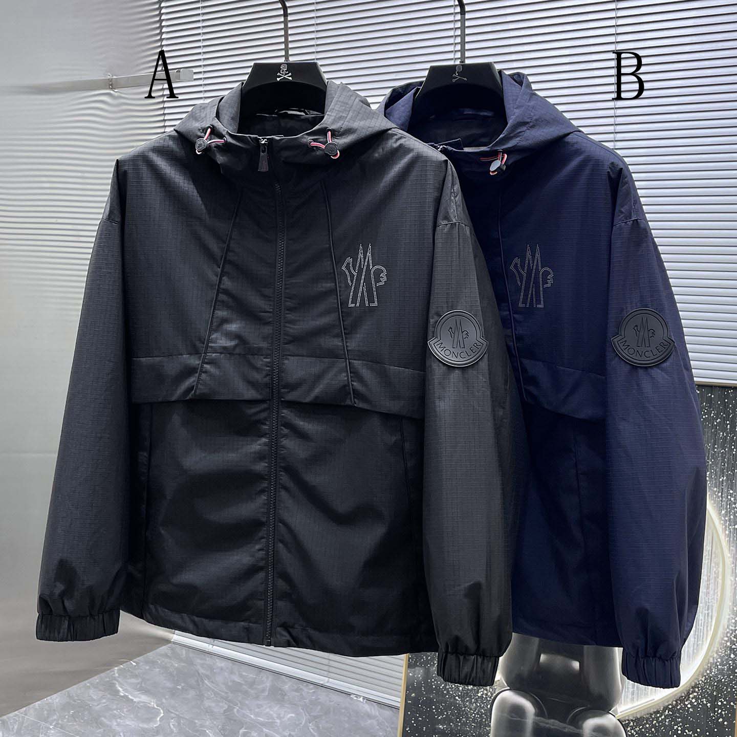 Moncler Hooded Windbreaker - FashionPlug