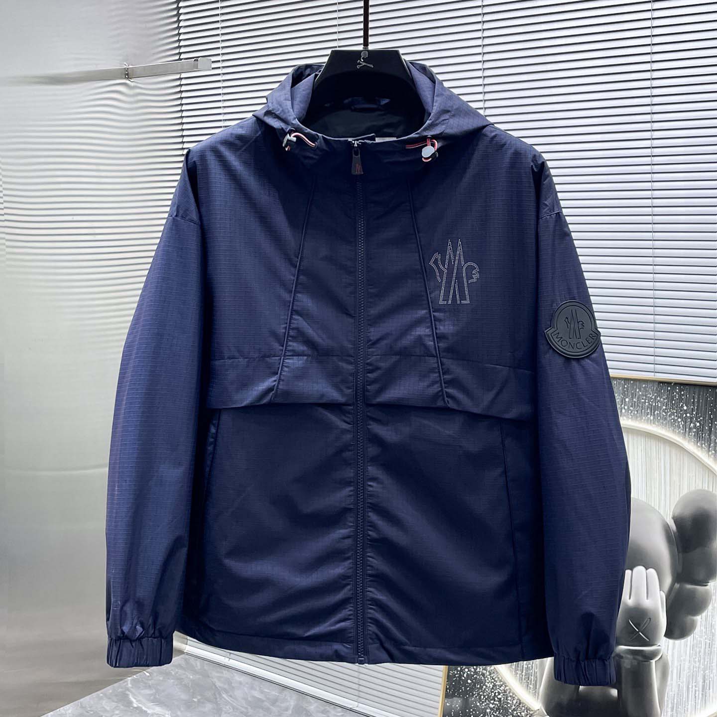 Moncler Hooded Windbreaker - FashionPlug
