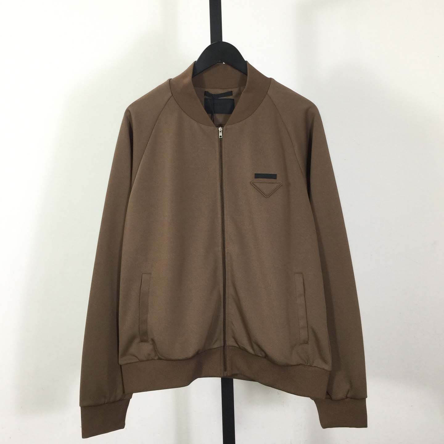 Prada Logo-patch Bomber Jacket - FashionPlug