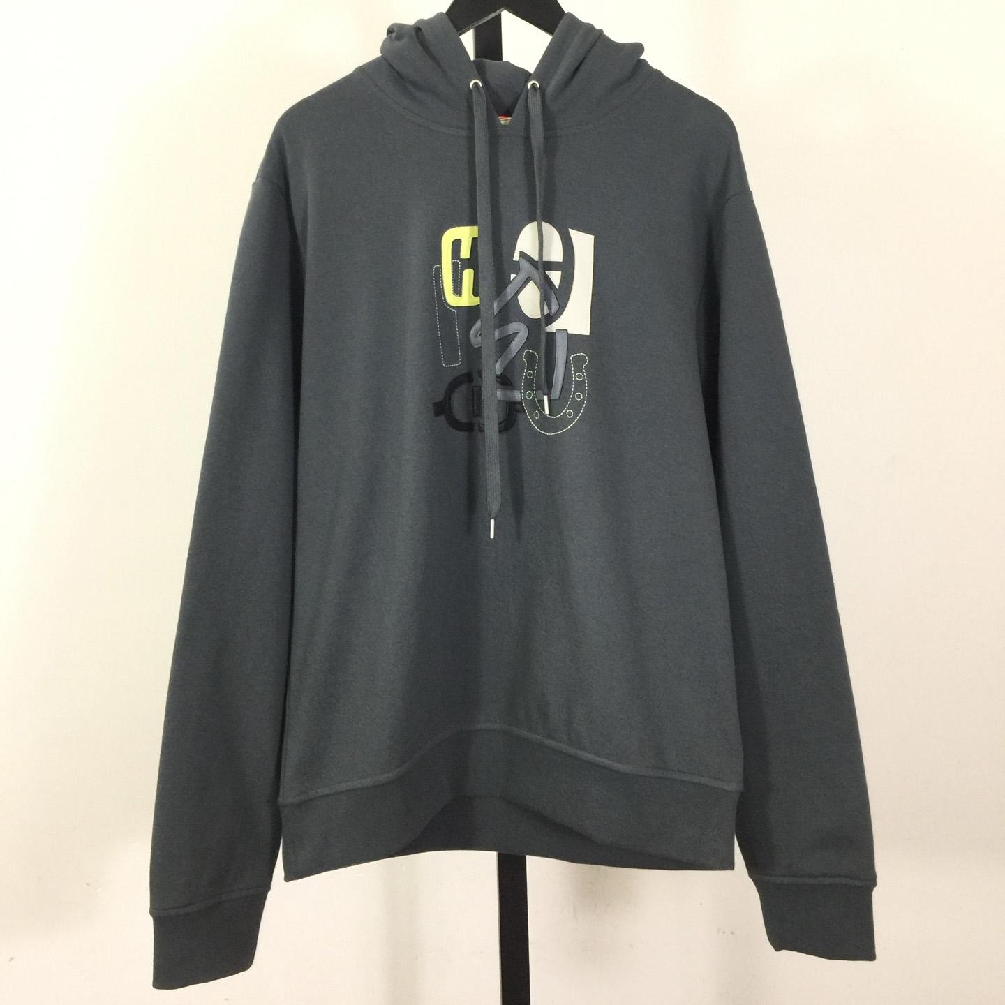 Hermes H Puzzle" Hooded Sweater - FashionPlug