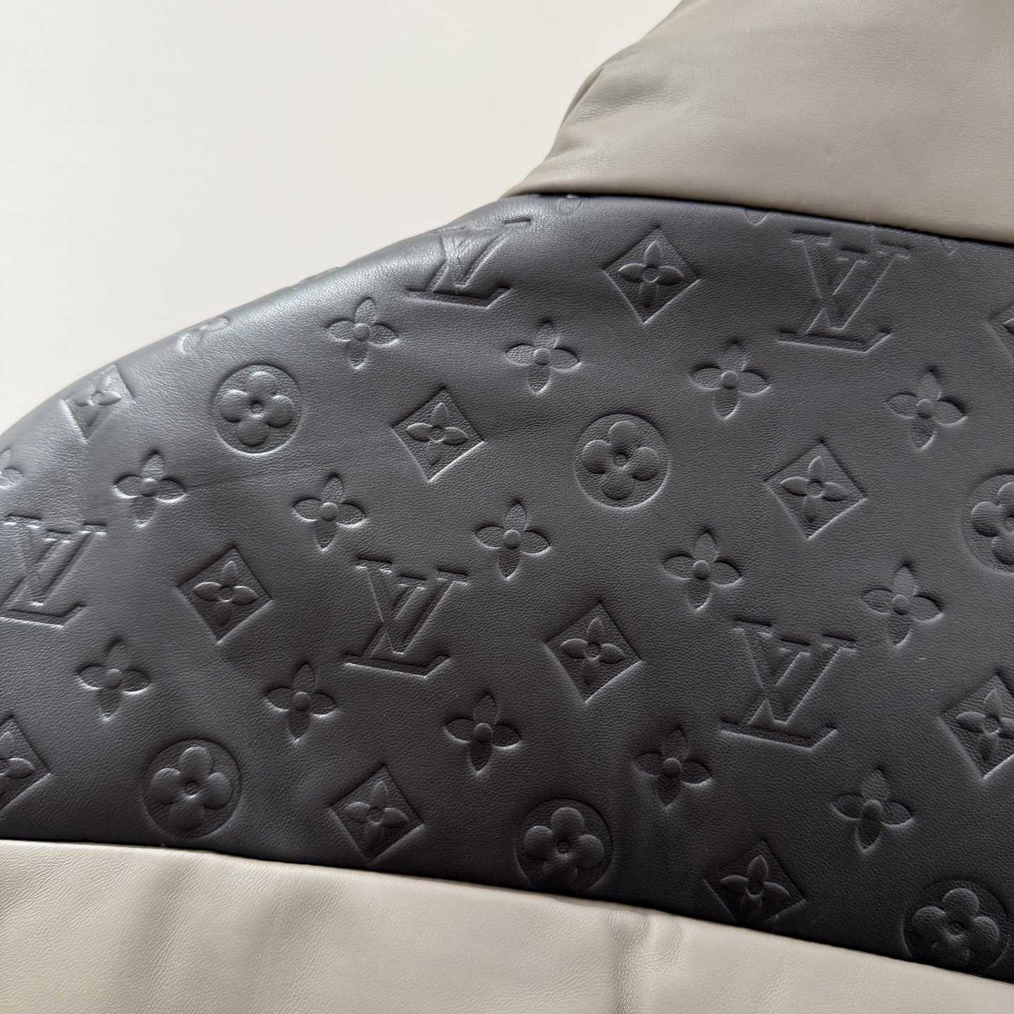 Louis Vuitton Leather Down Jacket  - FashionPlug