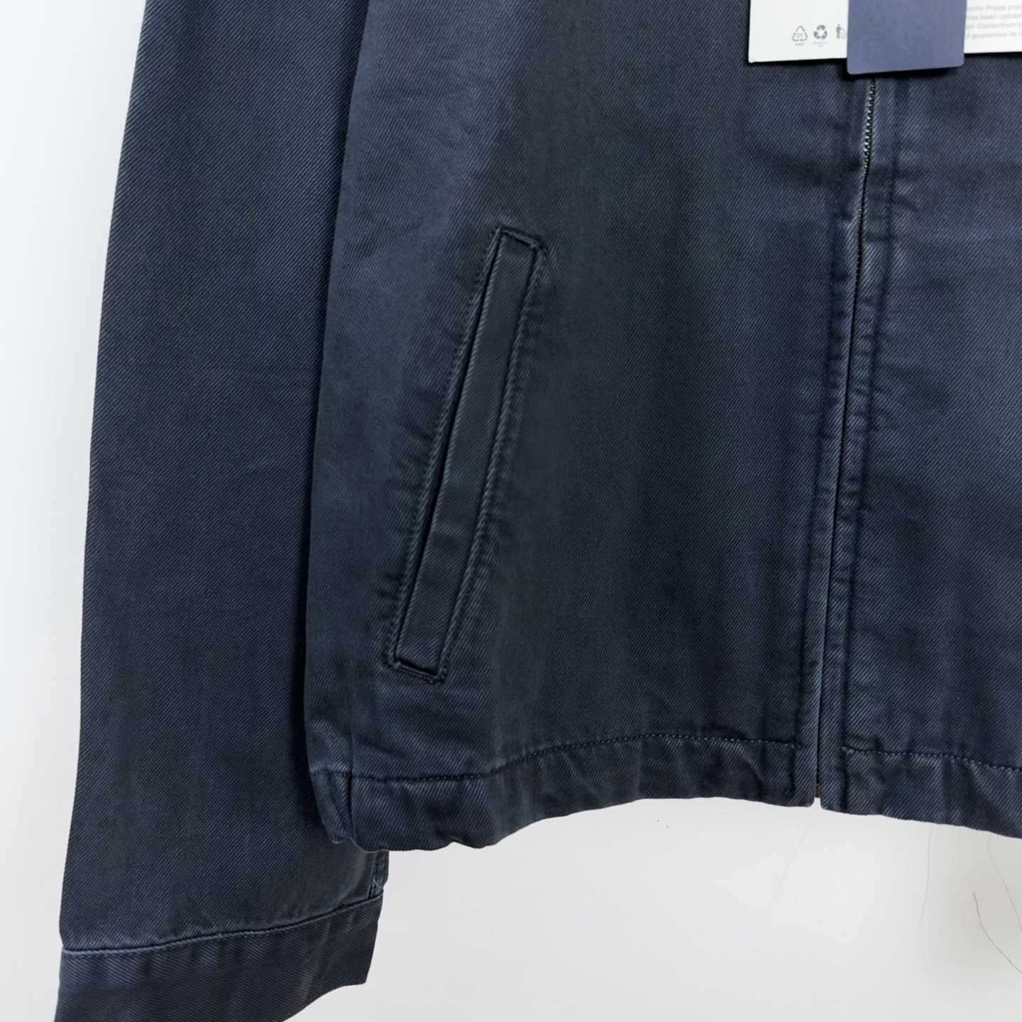 Prada Denim Blouson Jacket - FashionPlug