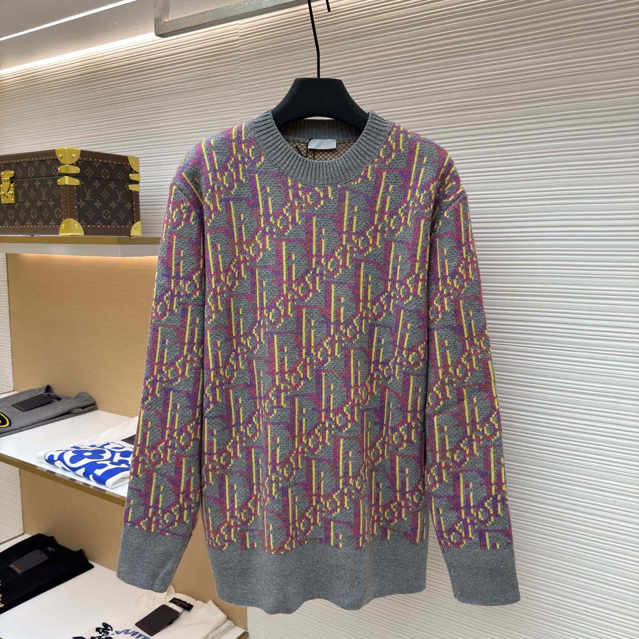 Dior Oblique Sweater - FashionPlug