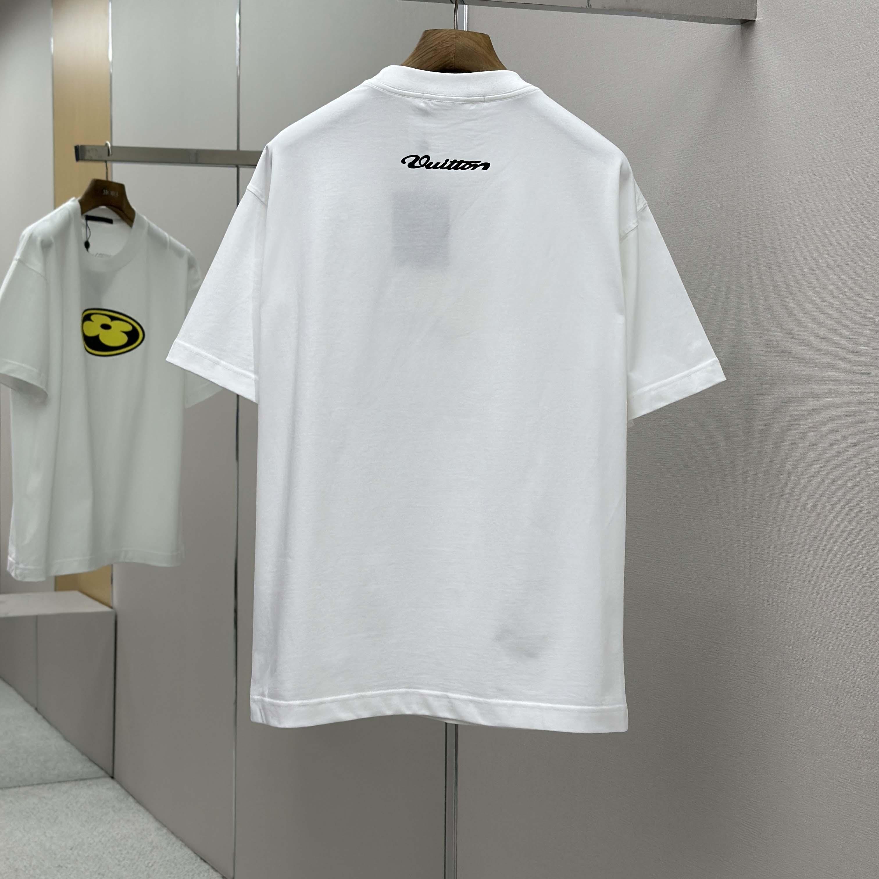 Louis Vuitton x Nigo Graphic Patch T-Shirt - FashionPlug