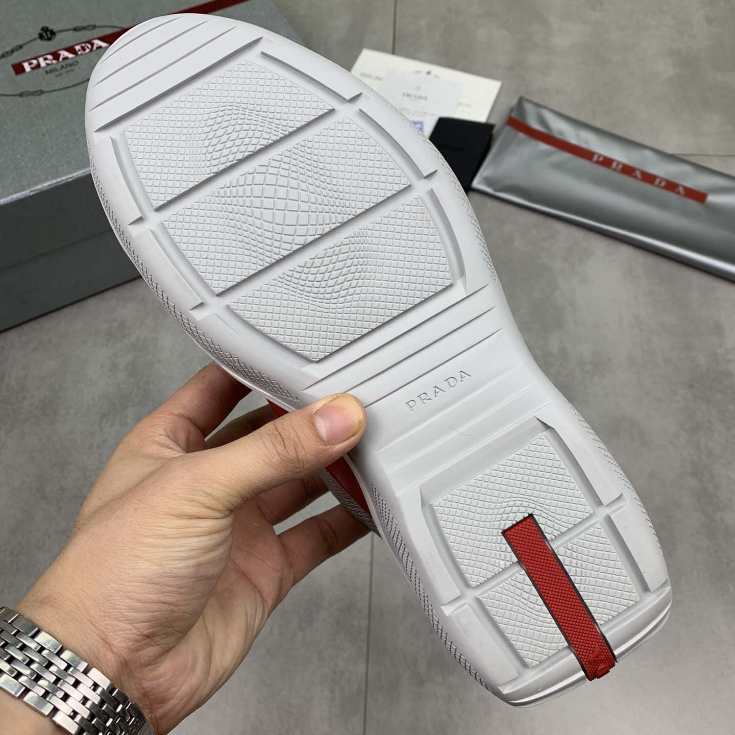 Prada America’s Cup Original Sneakers - FashionPlug