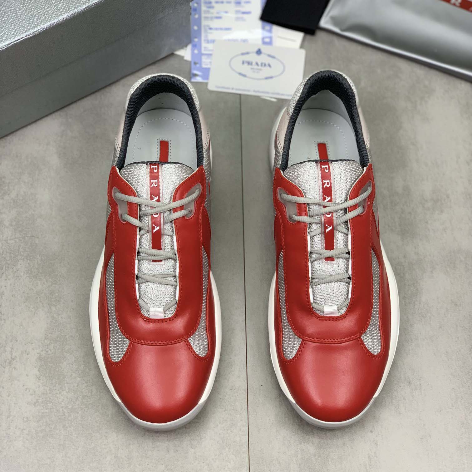 Prada America’s Cup Original Sneakers - FashionPlug