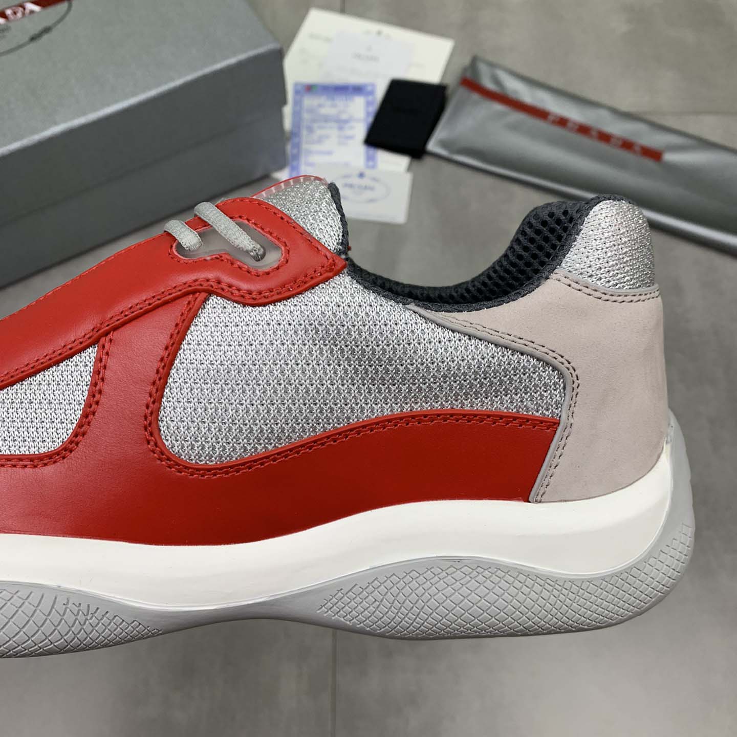 Prada America’s Cup Original Sneakers - FashionPlug