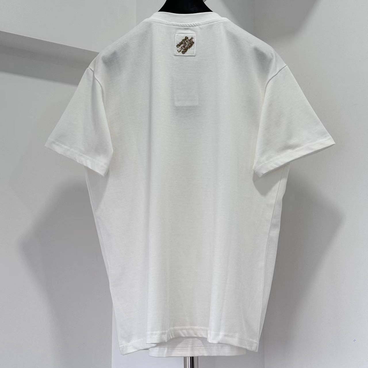 Louis Vuitton Embellished Signature T-Shirt - FashionPlug