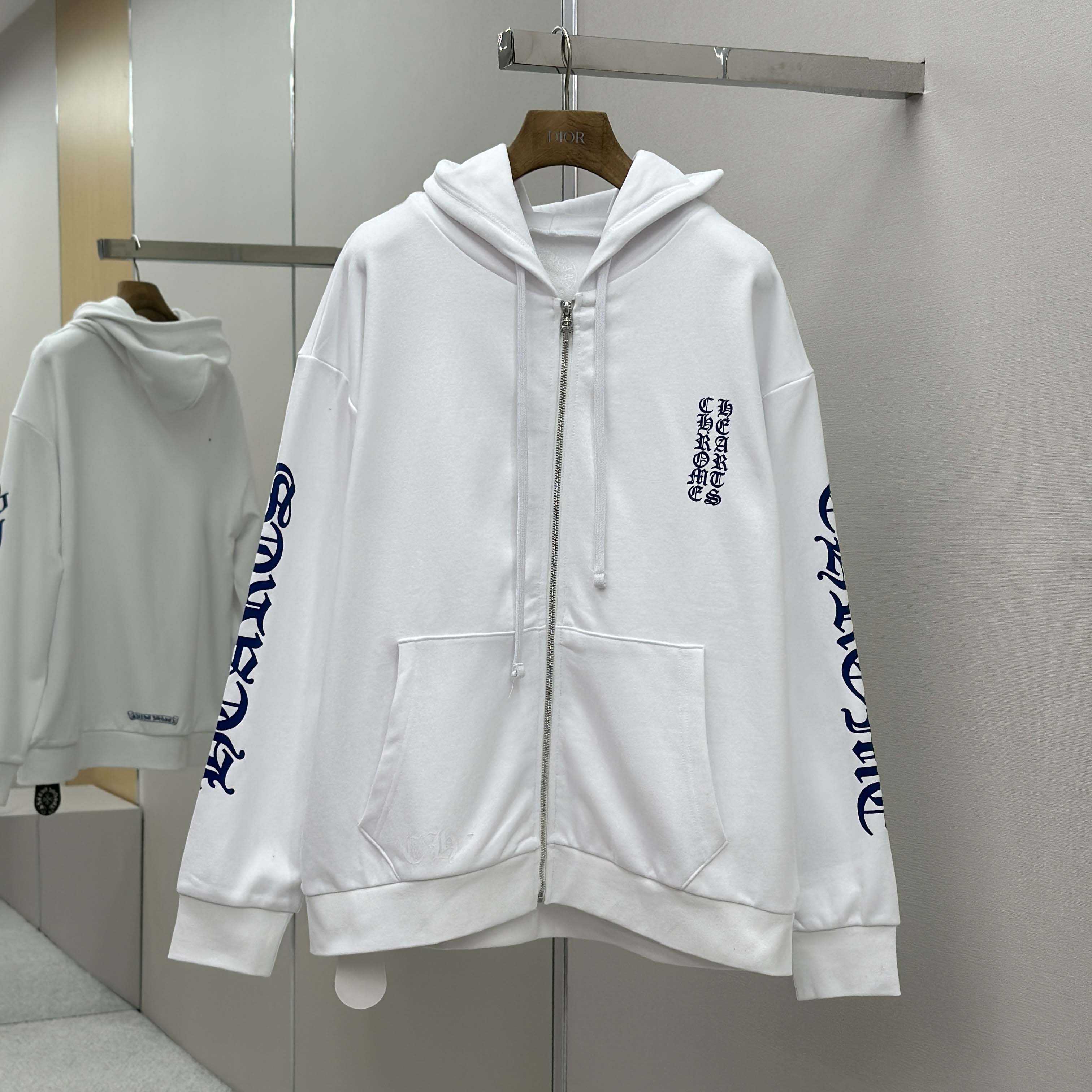 Chrome Hearts Zip-up Hoodie - FashionPlug