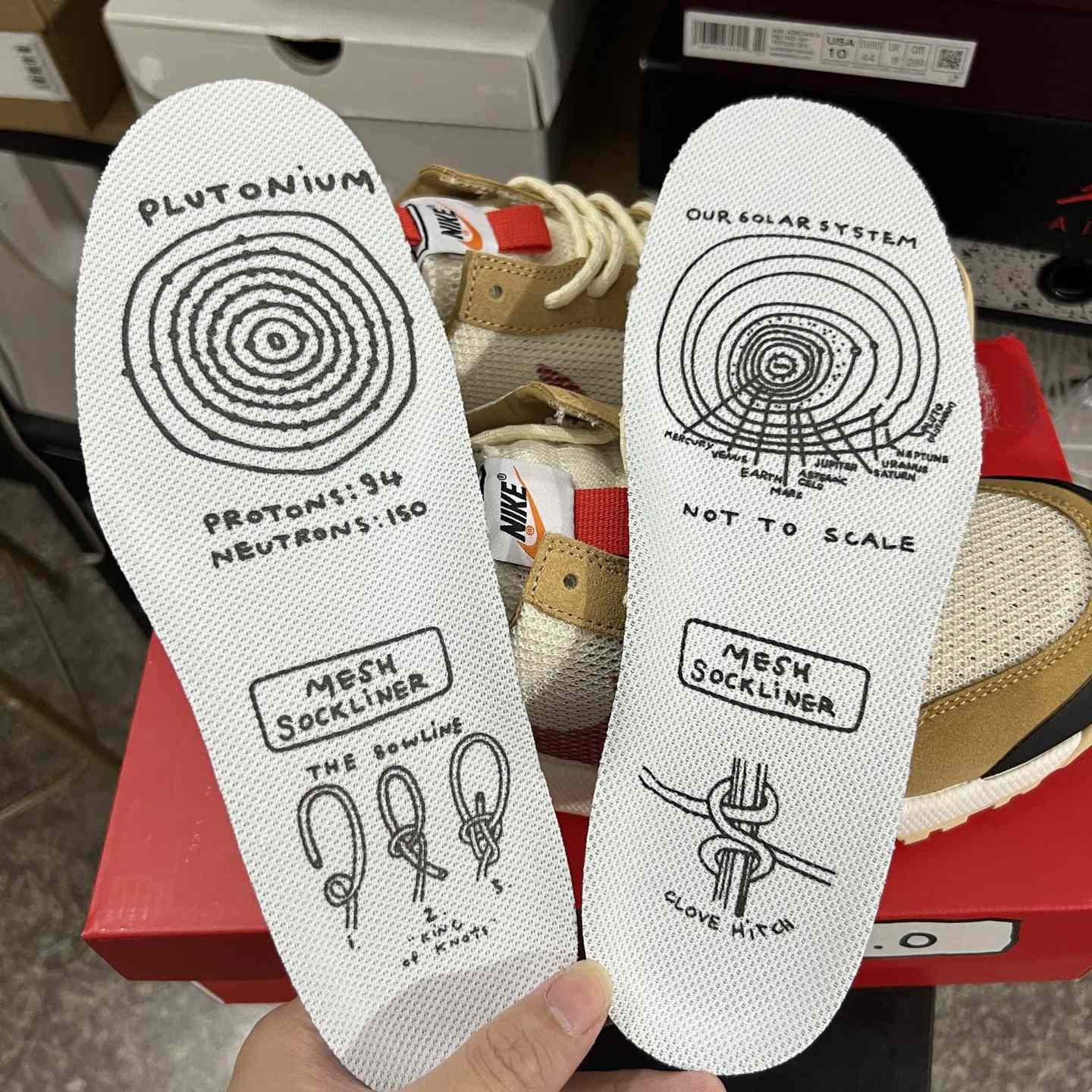 Tom Sachs x Nike Craft Mars Yard Shoe 3.0 Sneakers    IF2885-100 - FashionPlug